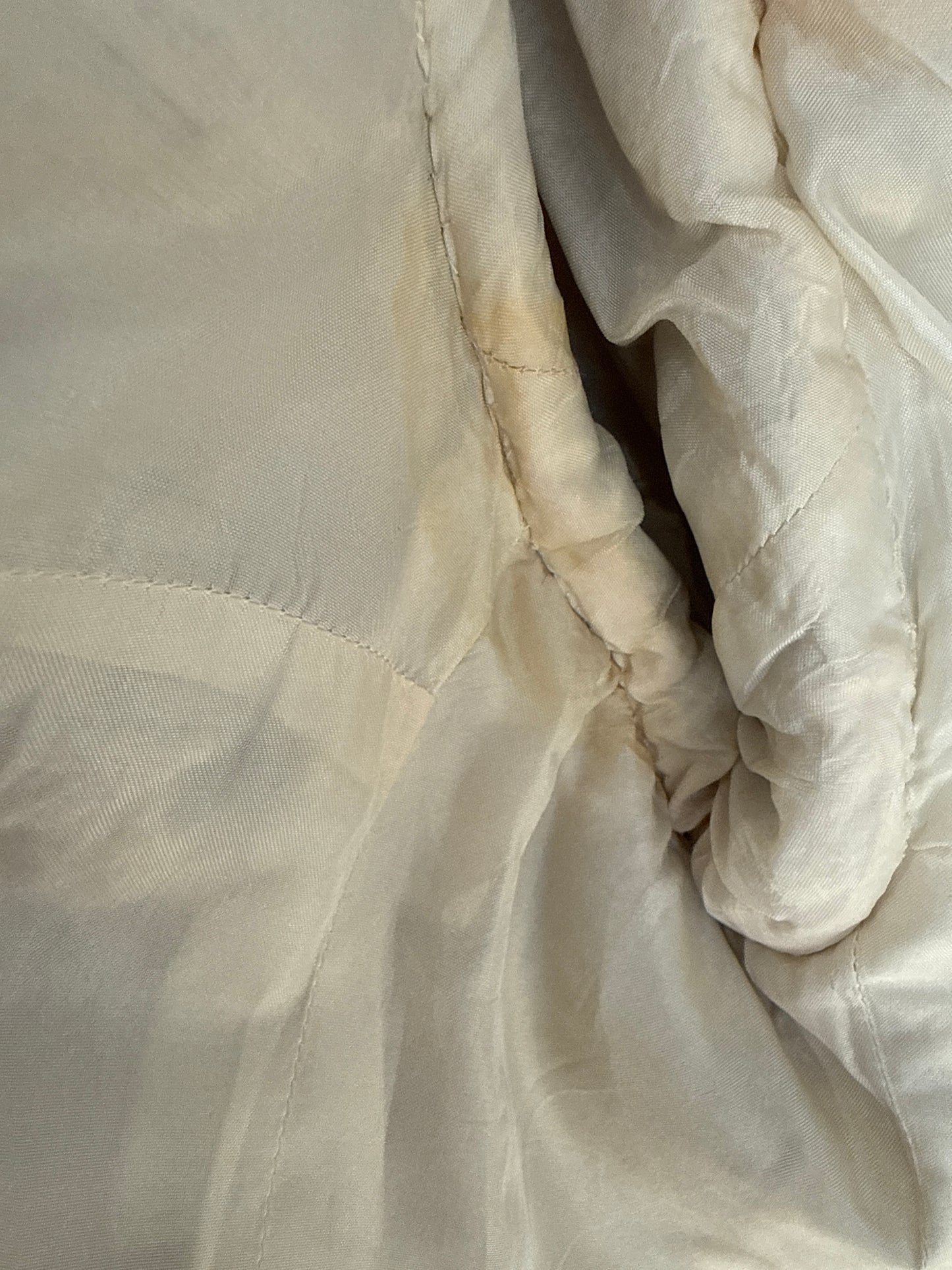 Palton old vintage anii 60 în stil New Look Dior cu blană naturală de raton