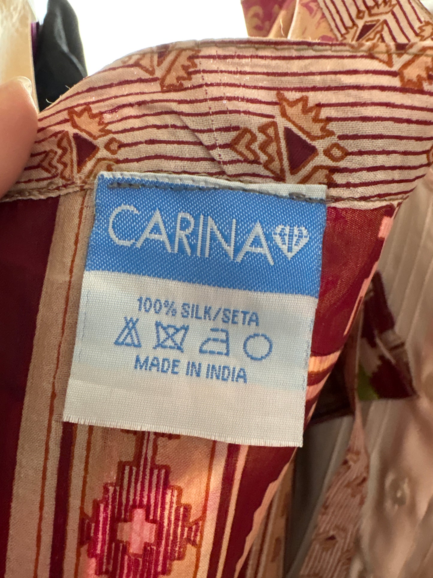 Fustă petrecută din 2 rânduri de mătase naturală
