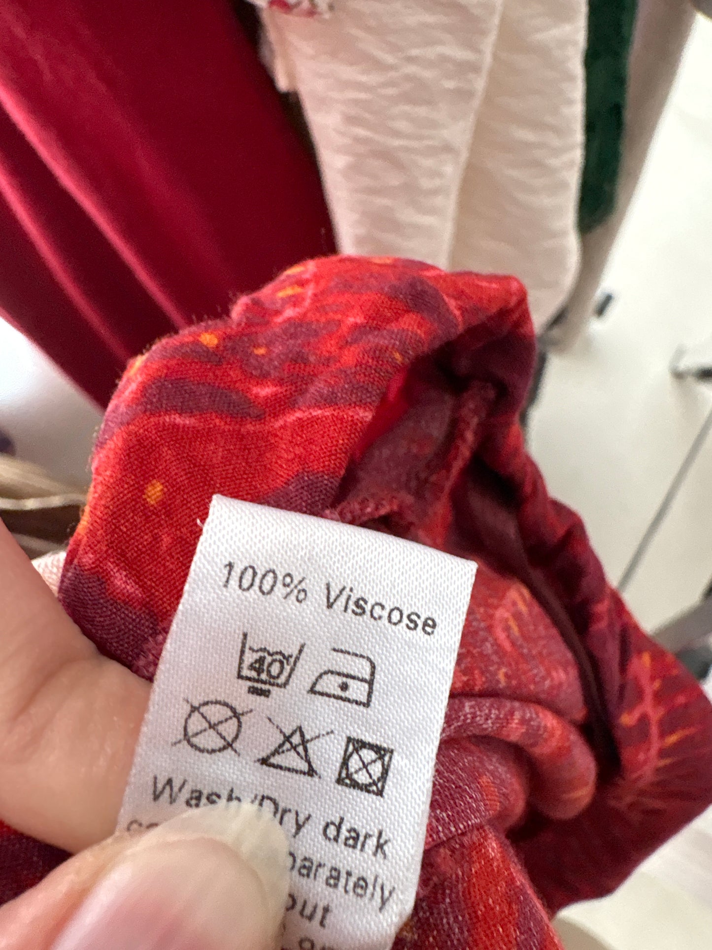 Fustă maxi în bie cu print paisley și jumate superbe mermaid vaporoasă