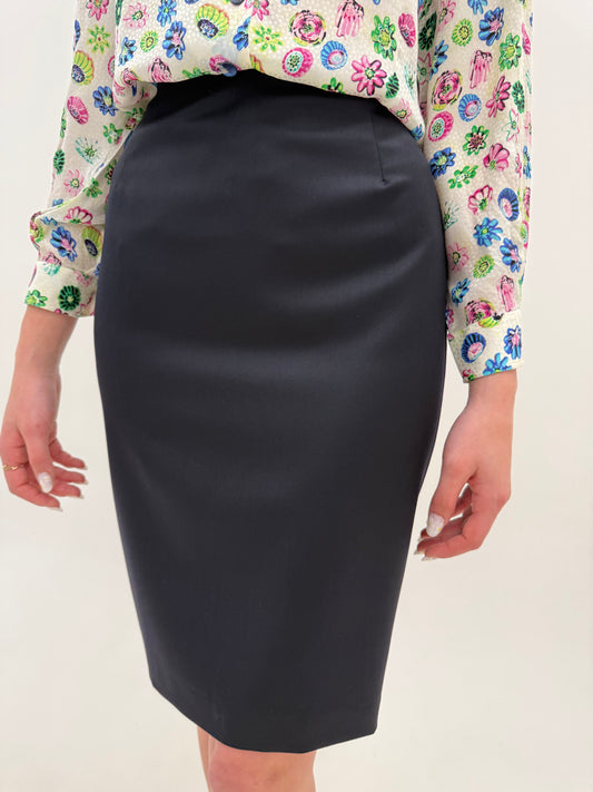 Fustă Escada neagră creion