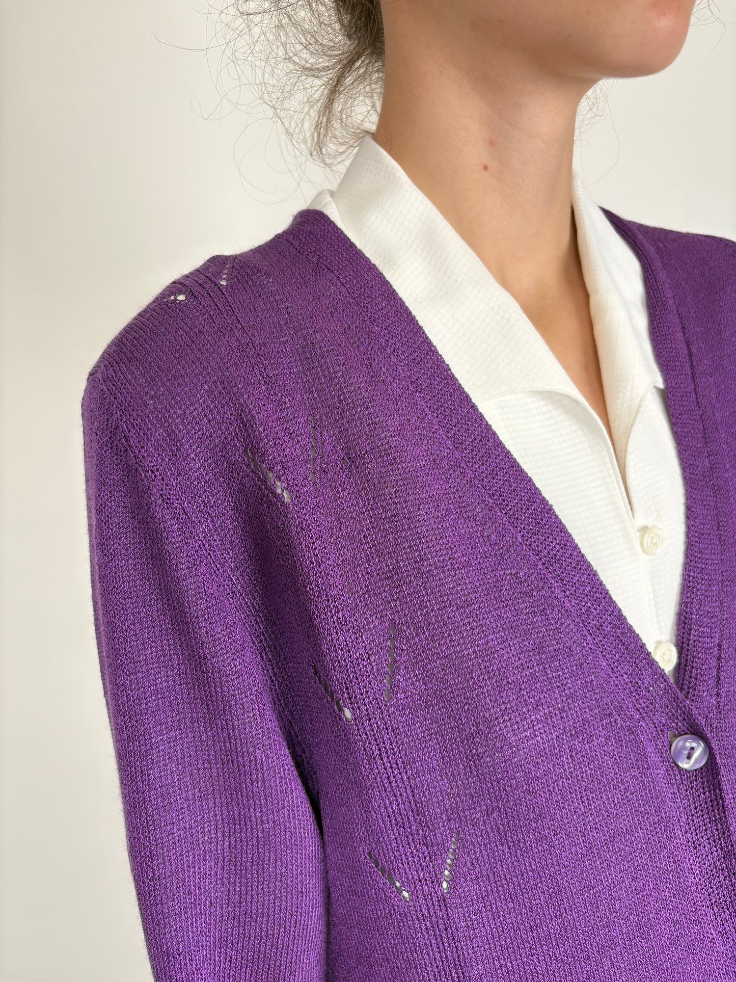 Cardigan vintage vaporos strong lavender