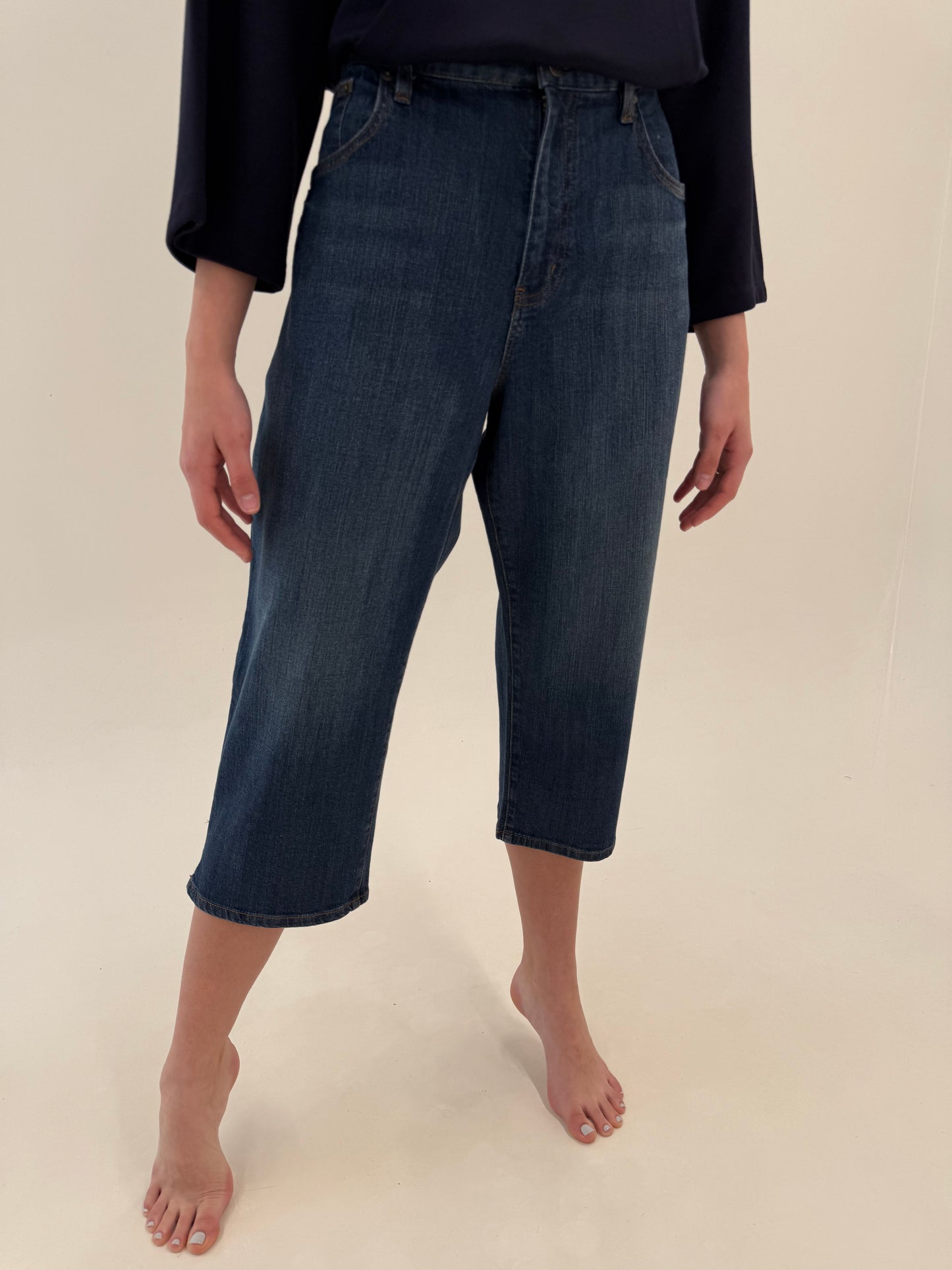 Jeans Ralph Lauren capri / petite confort in croi clasic