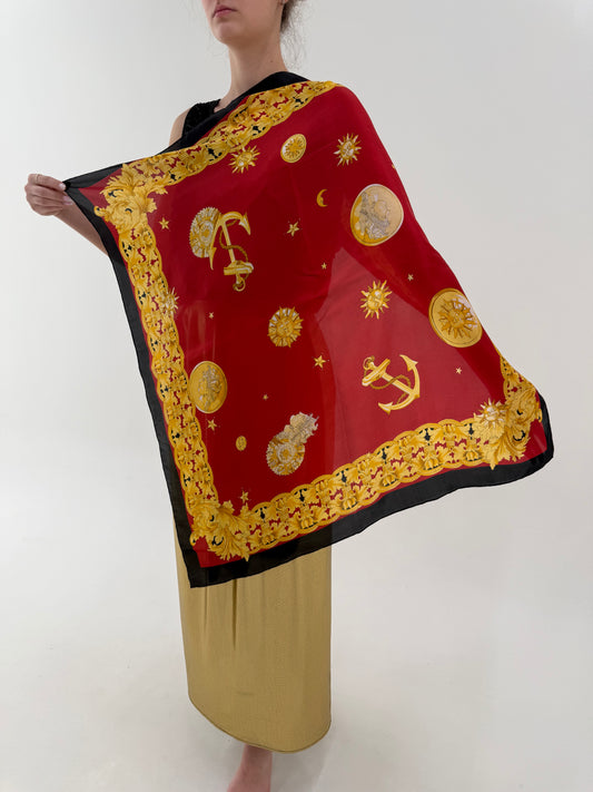 Eșarfă din mătase naturală