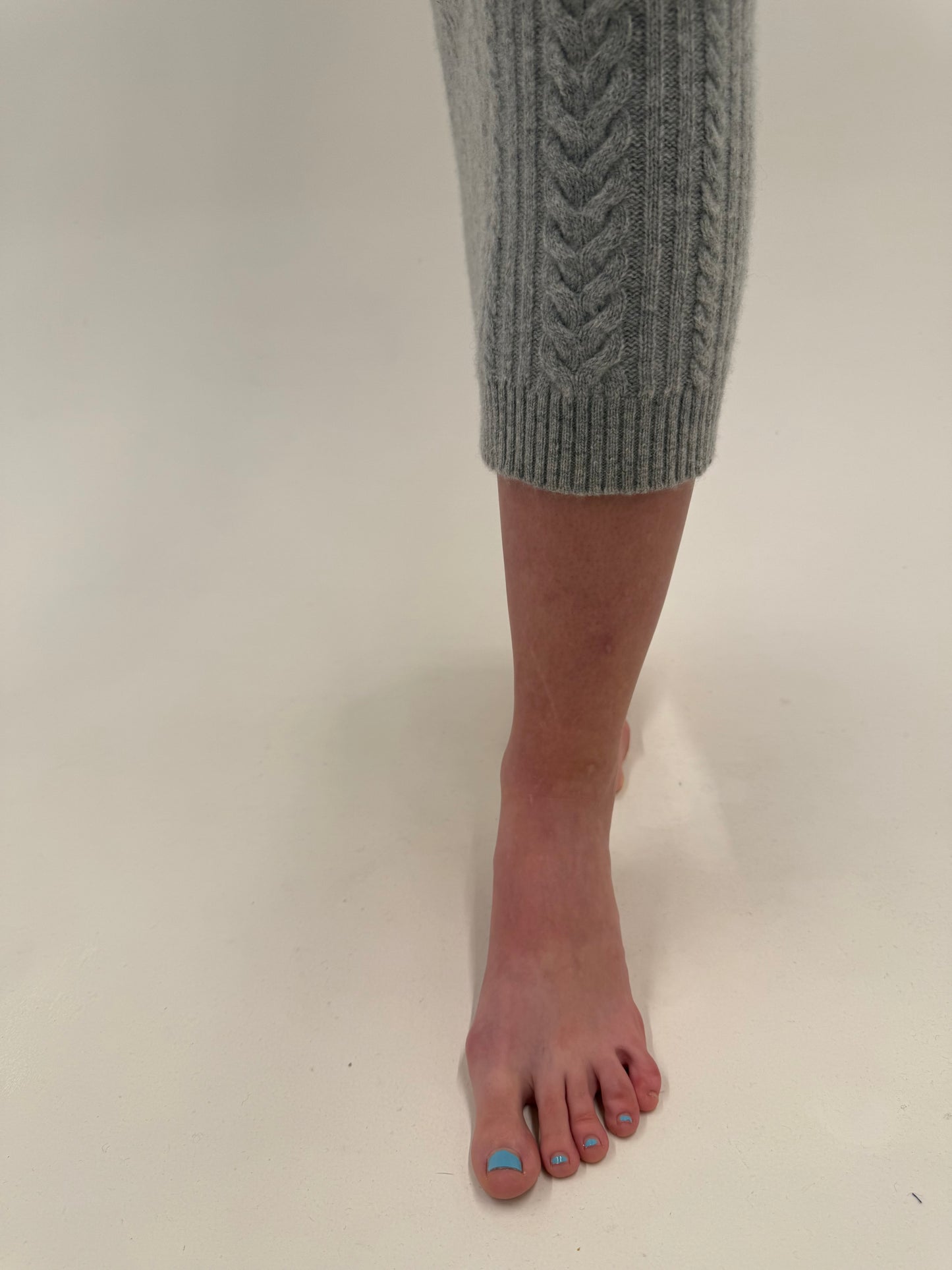 Fustă maxi Ralph Lauren din cașmir și lana extrafina cu torsade