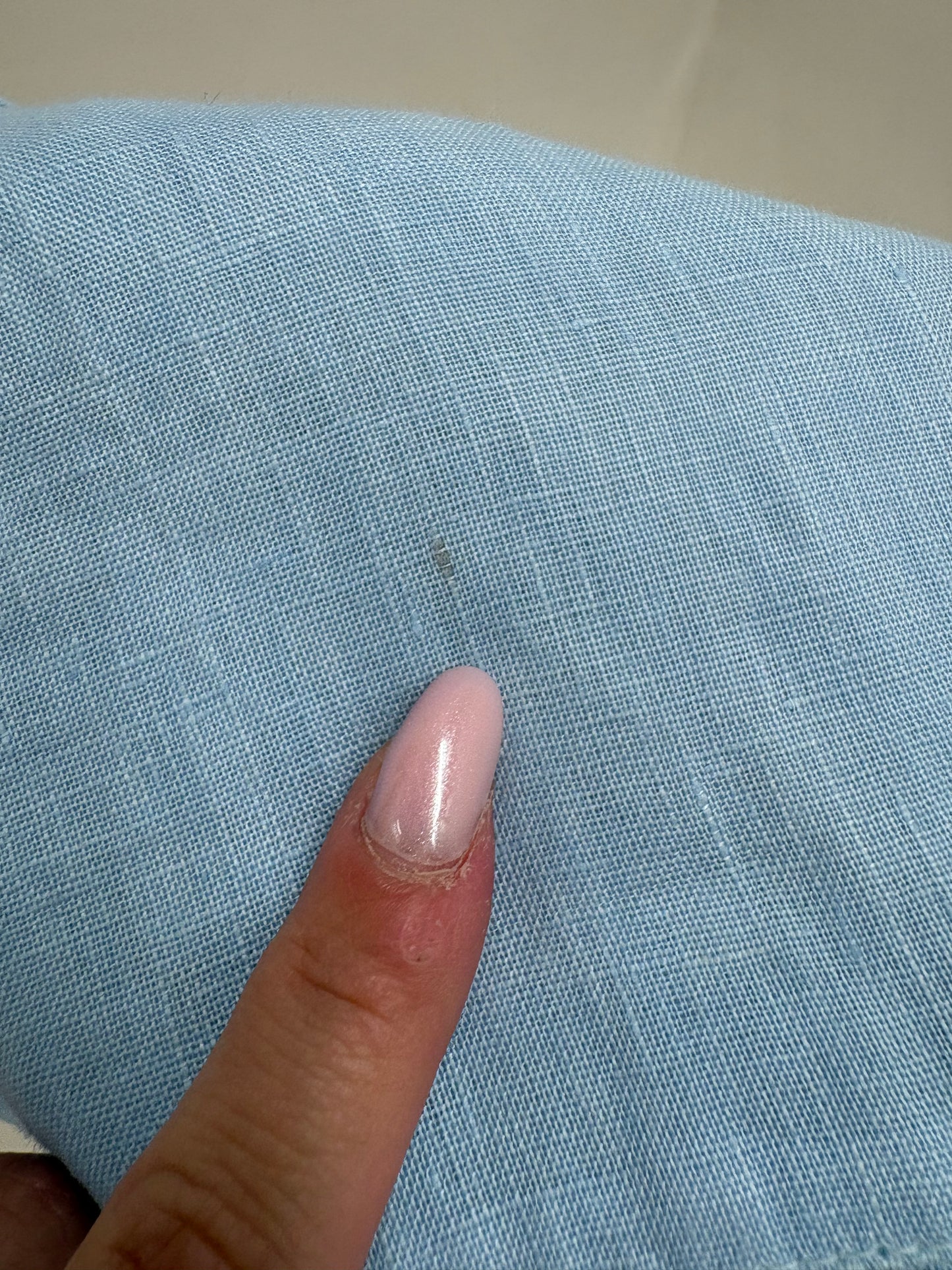 Cămașa baby blue italiană din în premium cu mânecă reglabilă