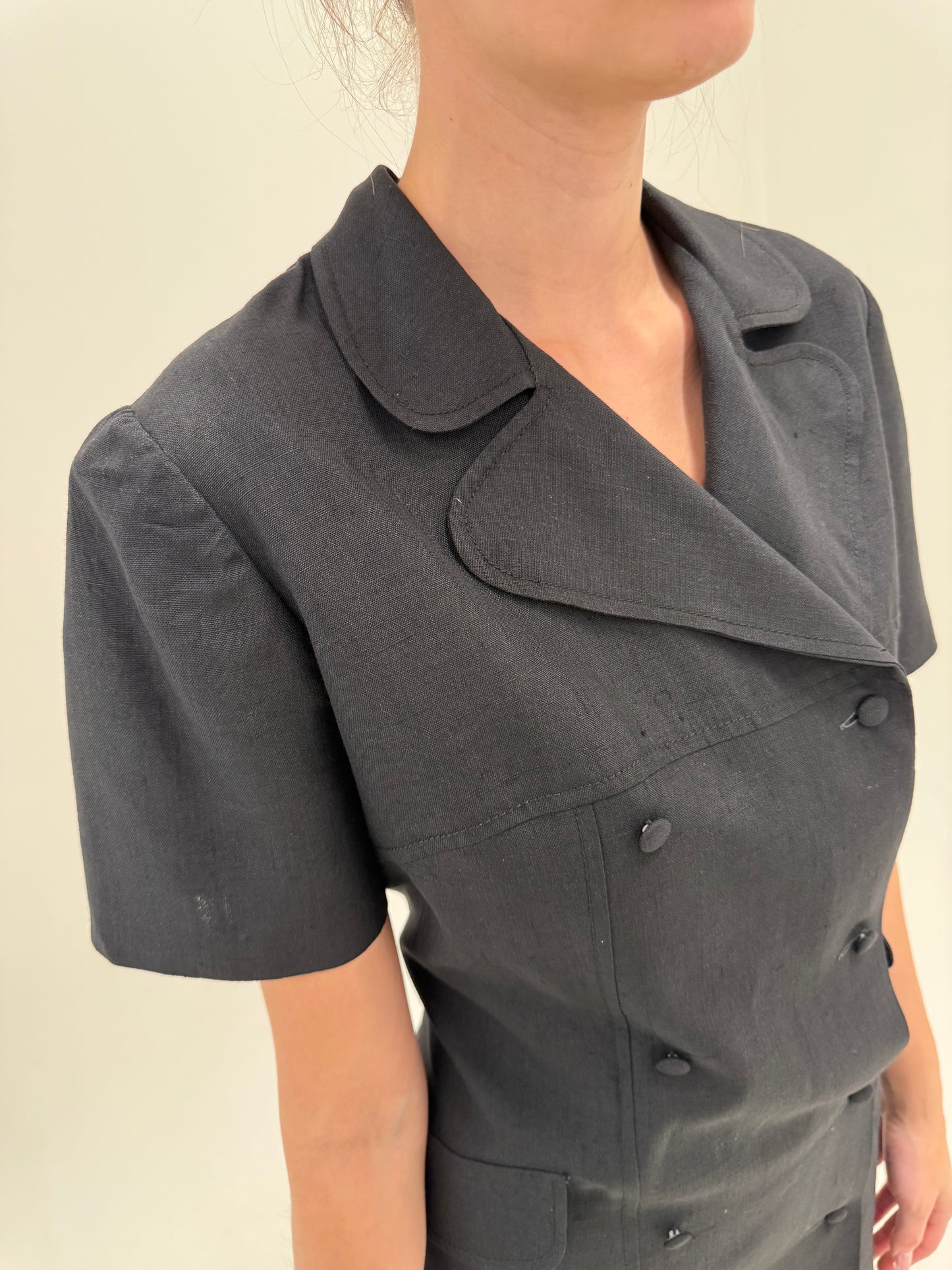 LBD vintage italian din in excepțional în croi clasic atemporal
