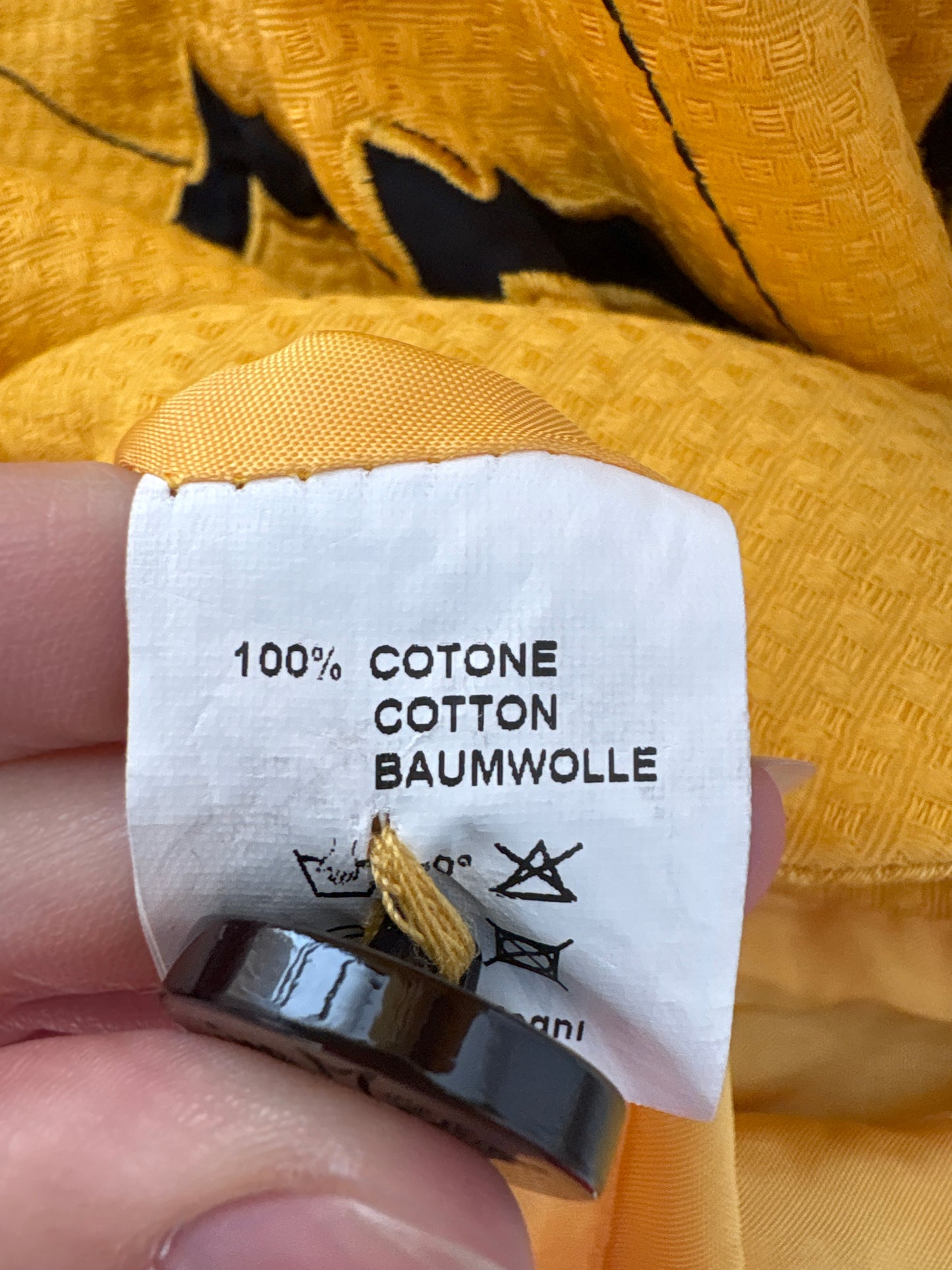 Sacou vintage italian de designer tip corsaj din seersucker de bumbac