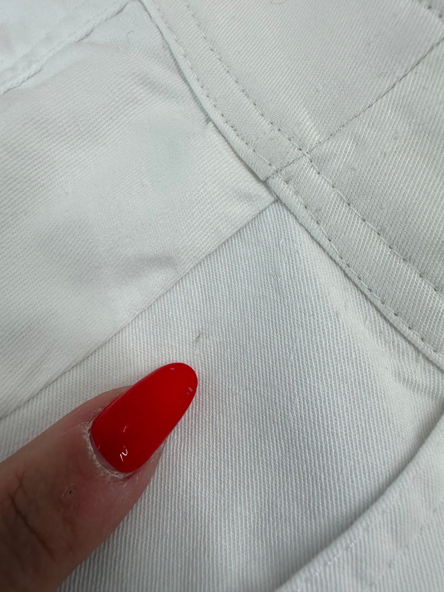 Fustă vintage din jeans moale de bumbac cu buzunare