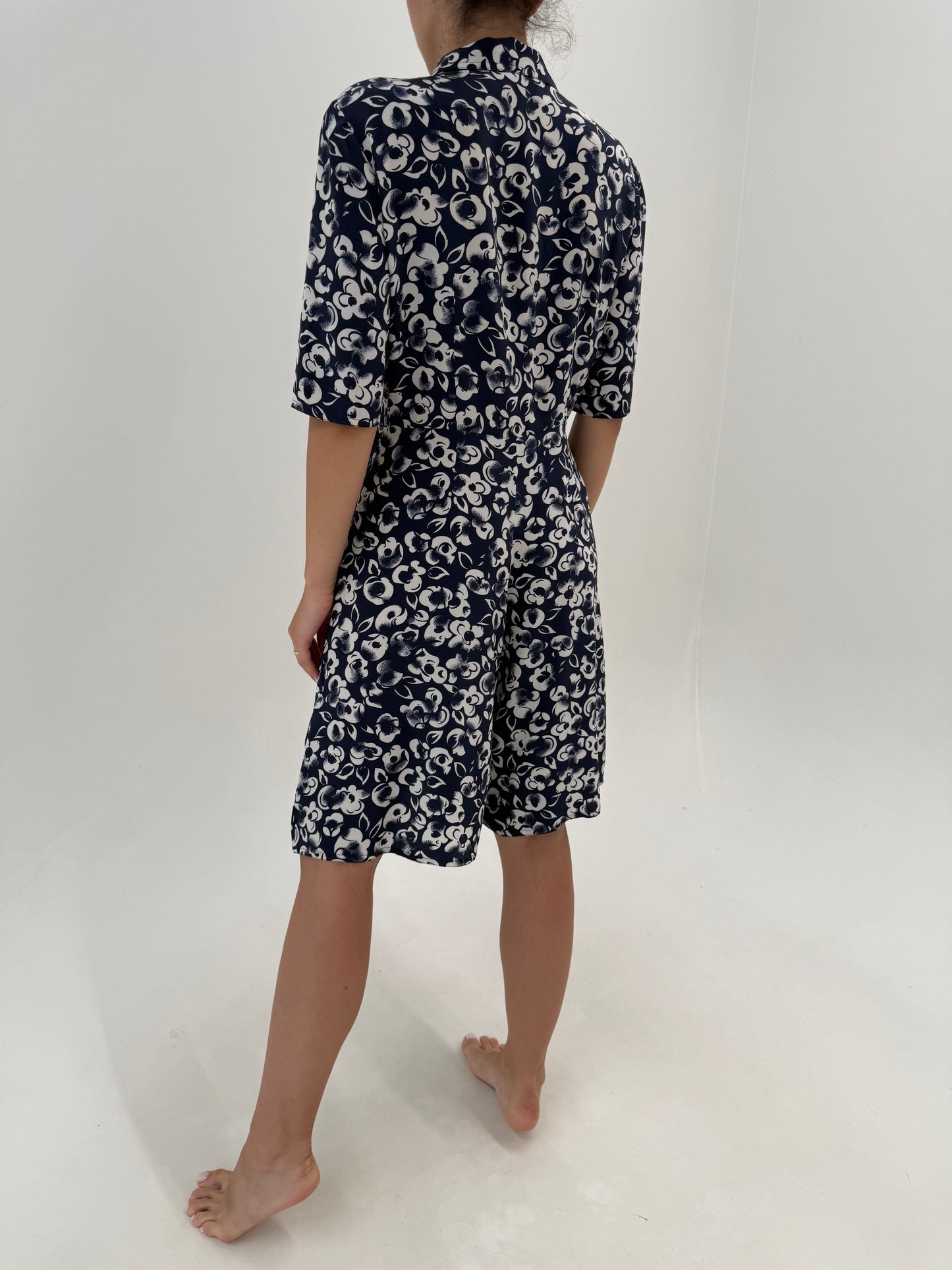 Salopetă din twill de mătase naturală de brand luxury italian Mariela Burani