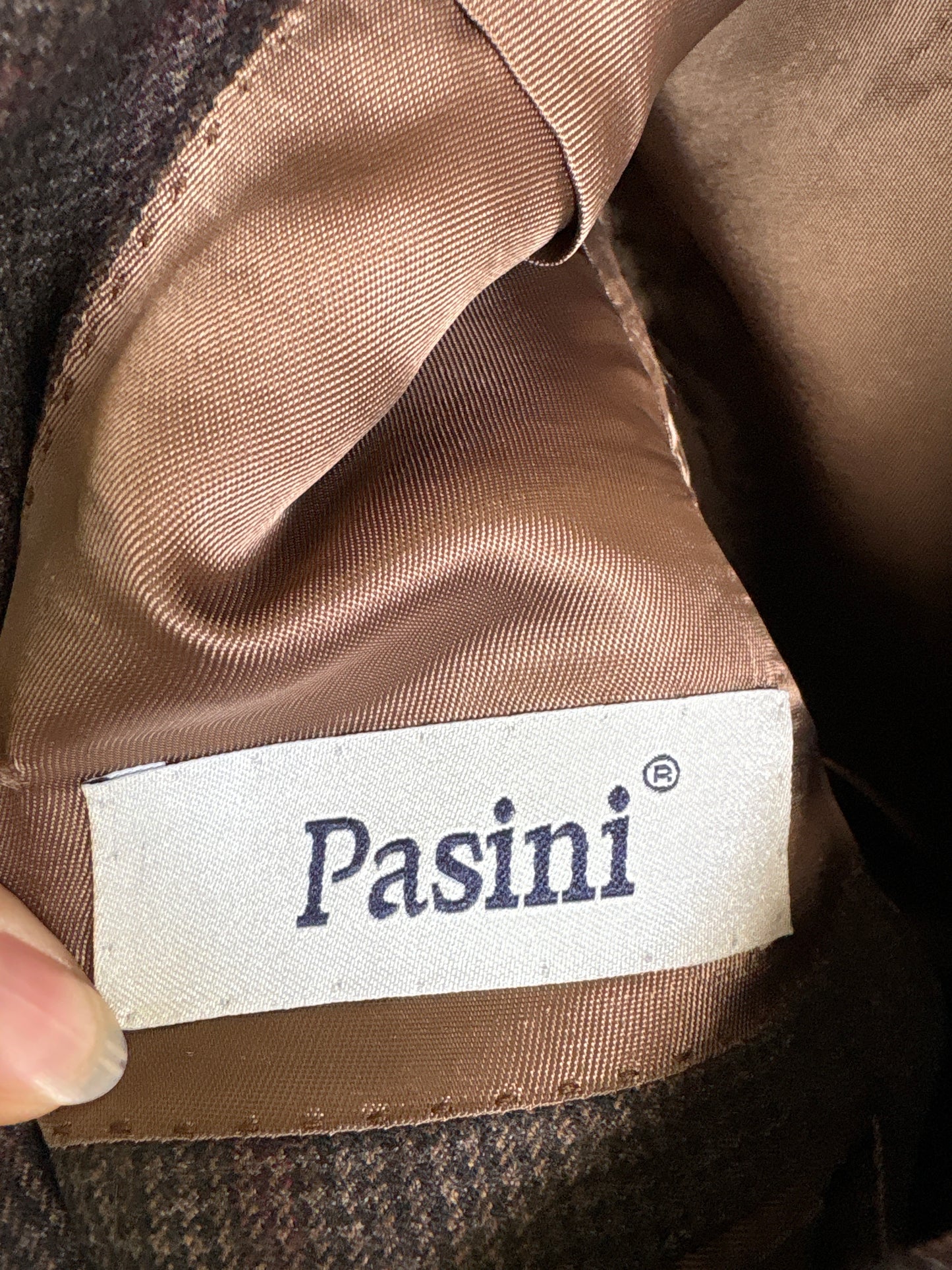 Costum nou luxury italian din stofă high end super 140’s de lana merino