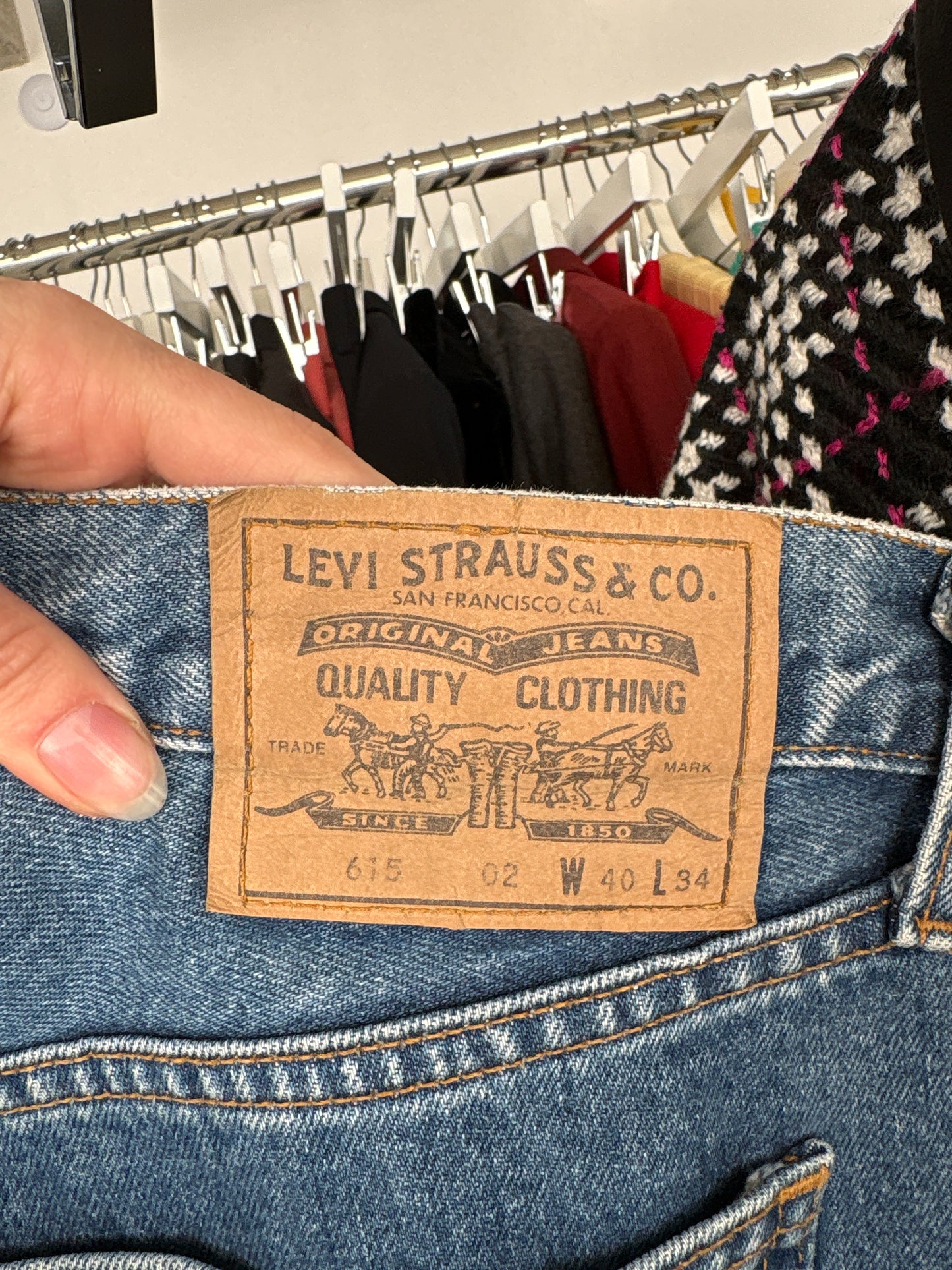 Jeans Levi’s 615 tall plus size classic fit
