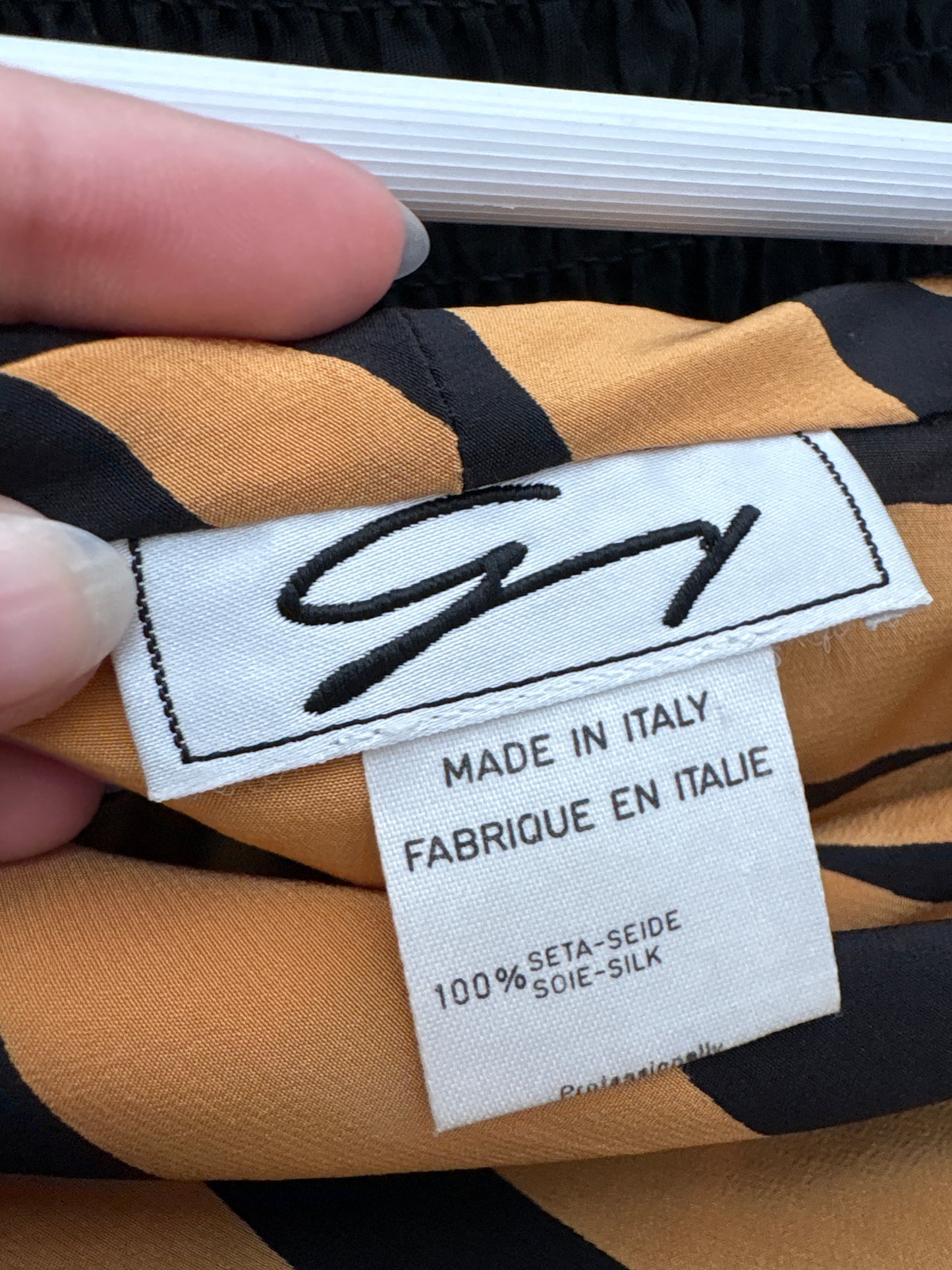 Rochie mini Genny ultra luxury din mătase naturală cu animal print stilizat