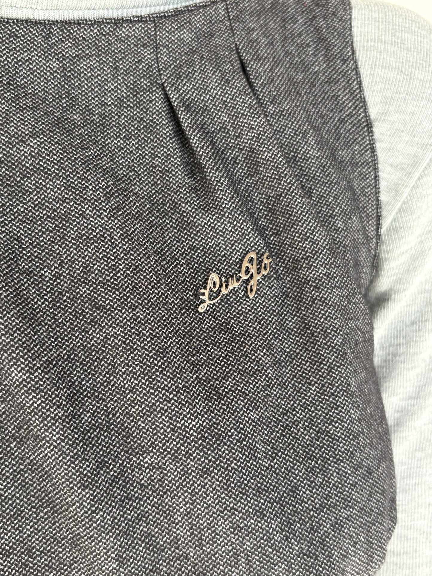 Sarafan Liu&Jo din mix de lana extrafina cu drapaj si talie ultra înaltă