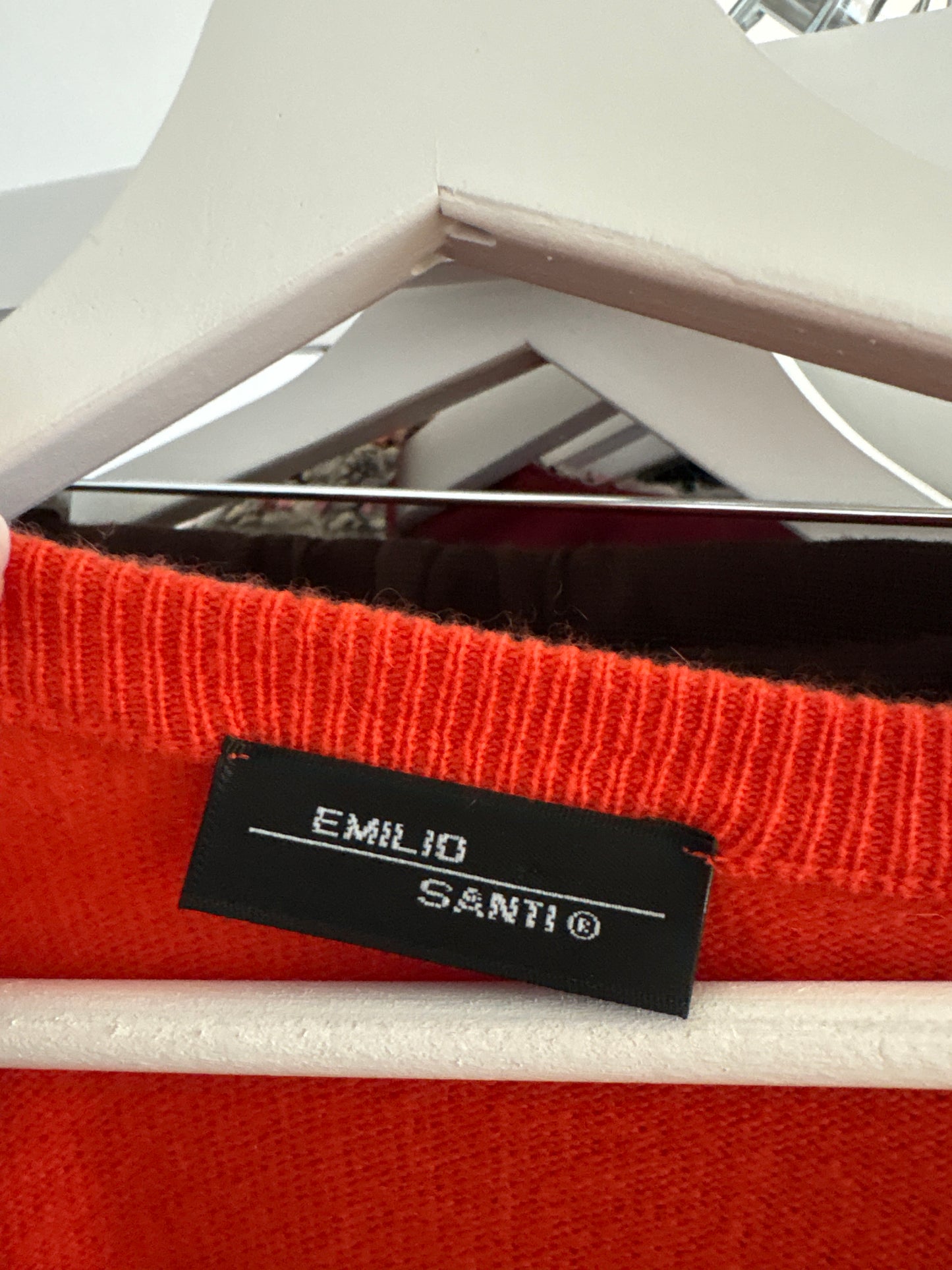 Pulover high end din cașmir multiply în croi lejer cu talia marcată