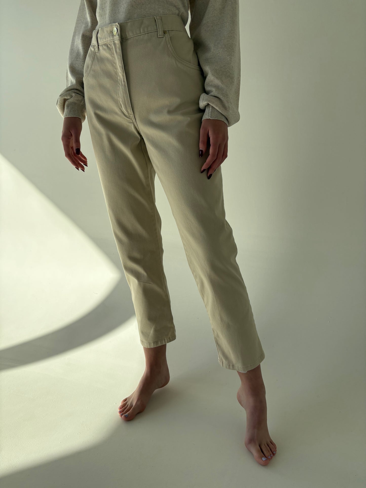 Jeans camel vintage ultra confort modelatori