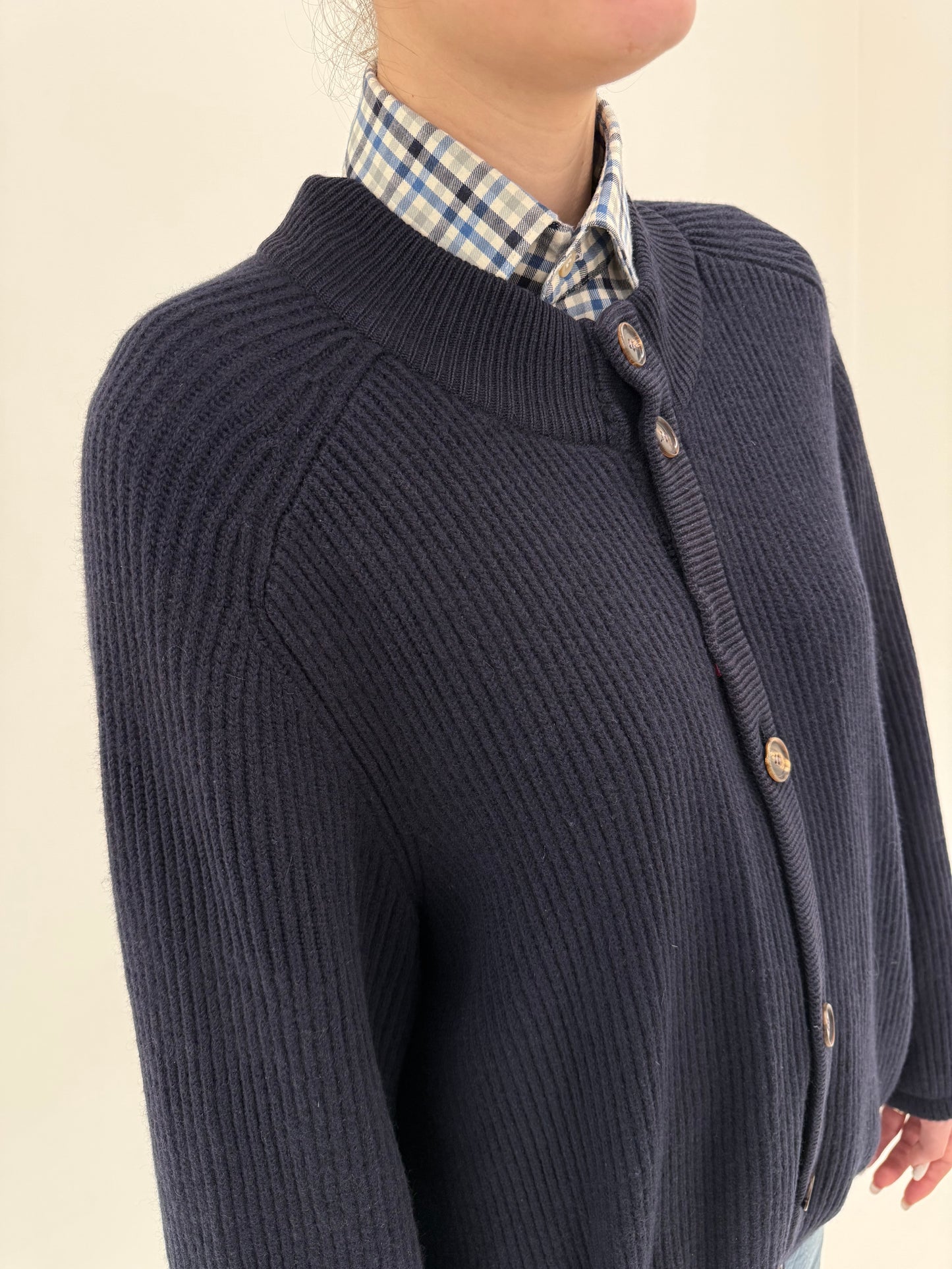 Jacheta Zegna din cașmir în croi tip bomber