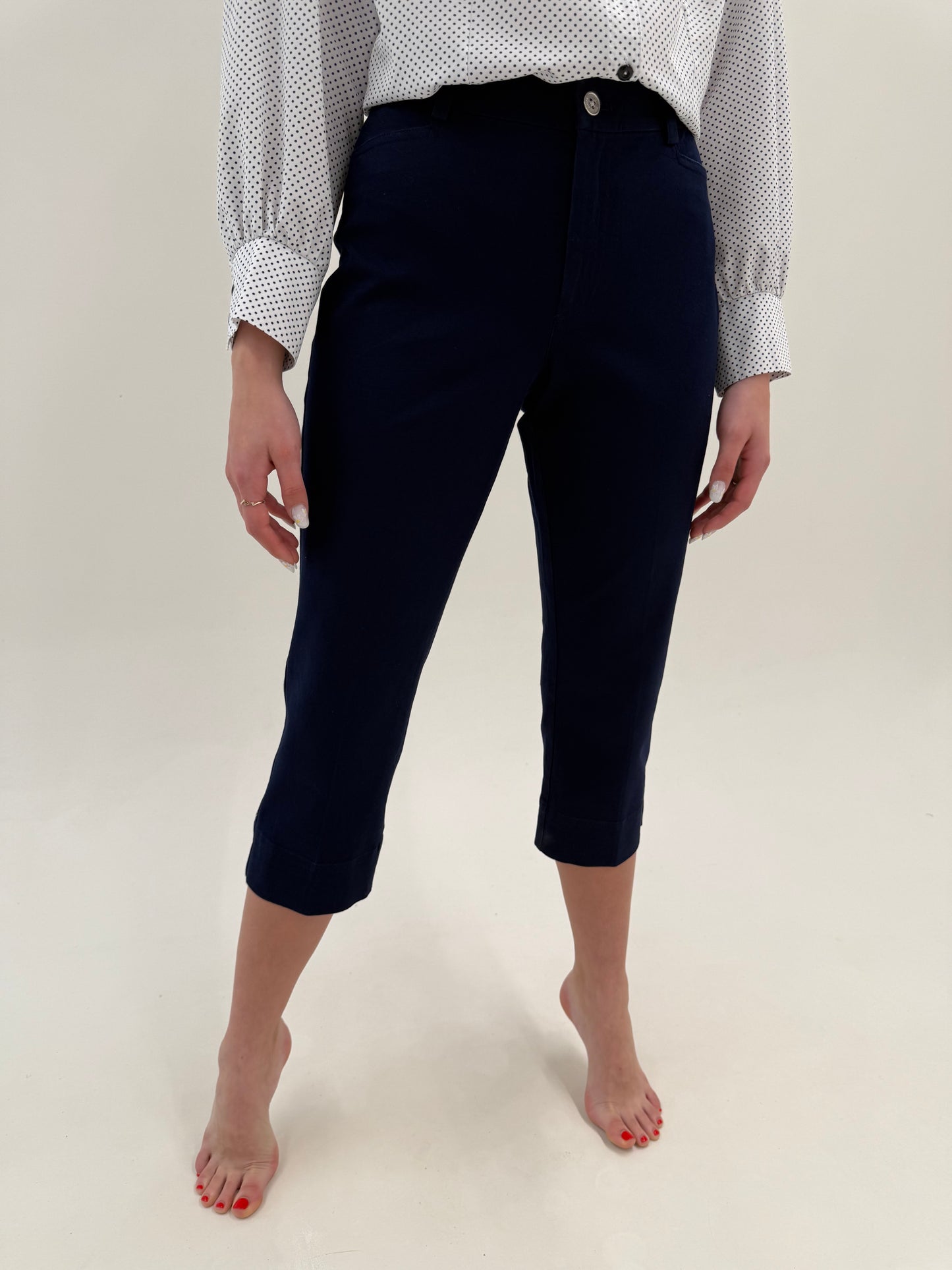 Jeans Ralph Lauren capri petite ultra modelatori Navy blue