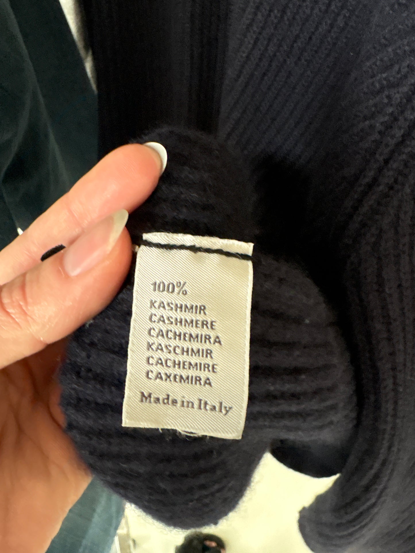 Jacheta Zegna din cașmir în croi tip bomber