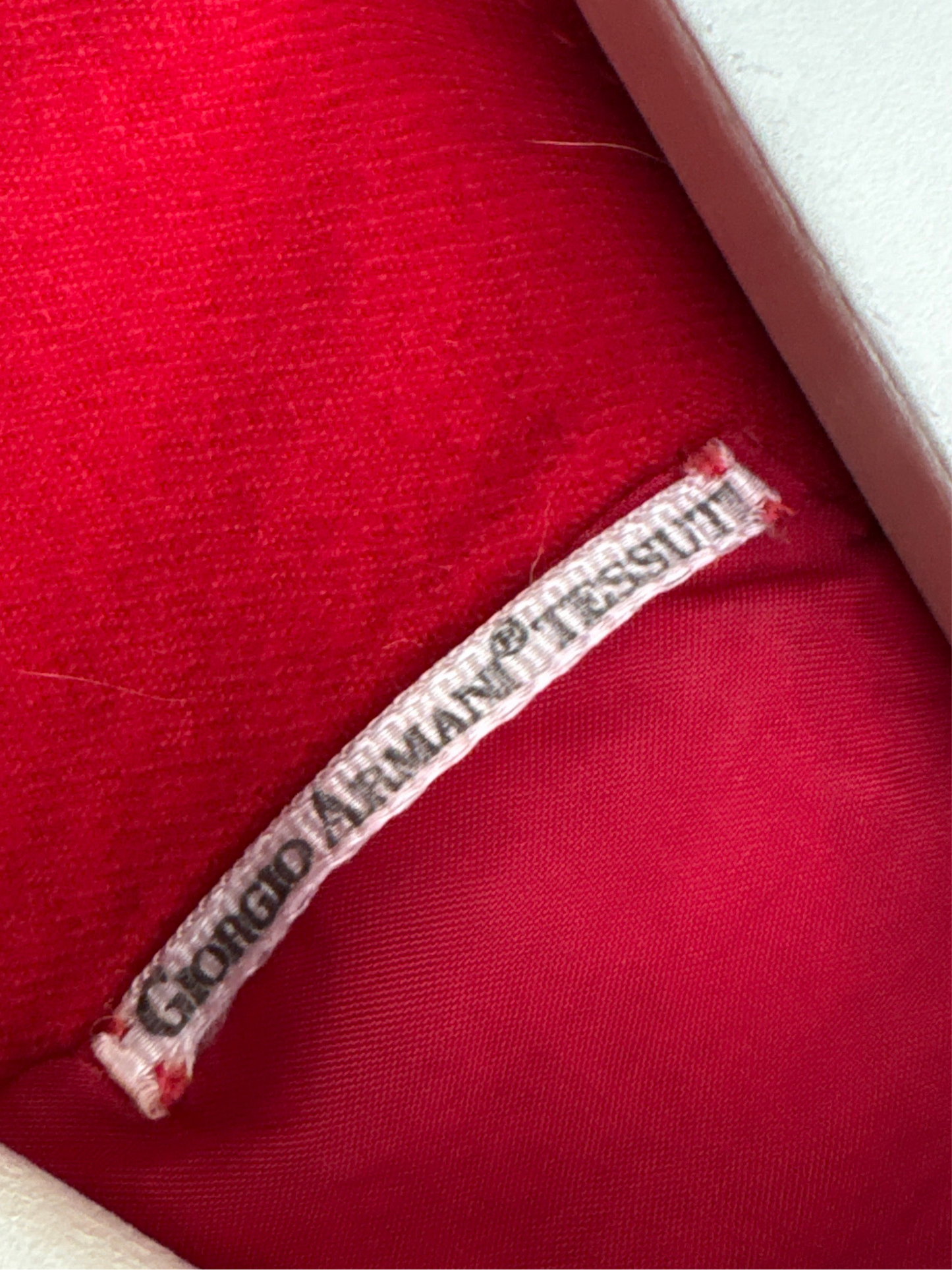 Rochie vintage ultra luxury din stofă de lana excepțională Giorgio Armani