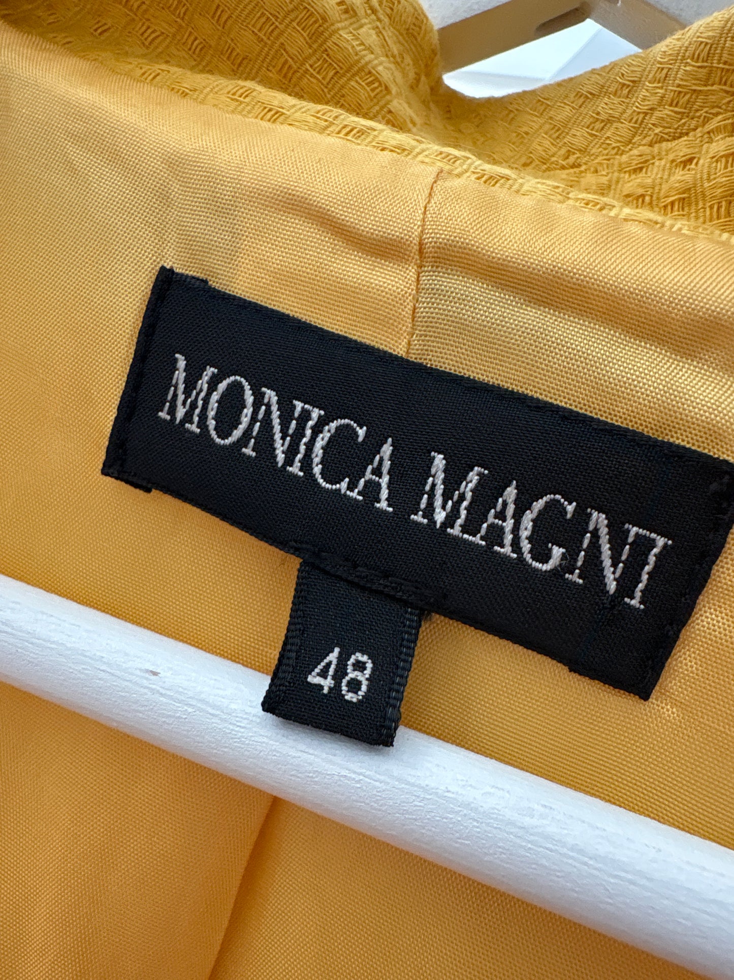 Sacou vintage italian de designer tip corsaj din seersucker de bumbac