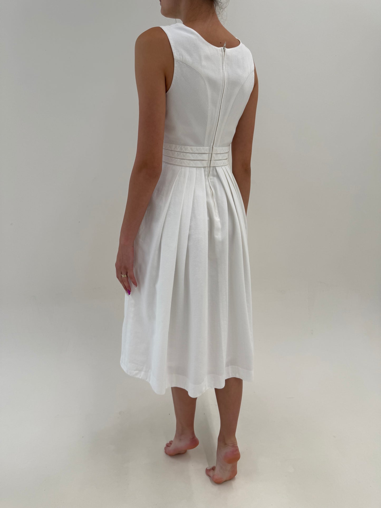 Rochie de brand luxury Sportalm din pânză excepțională de in și bumbac