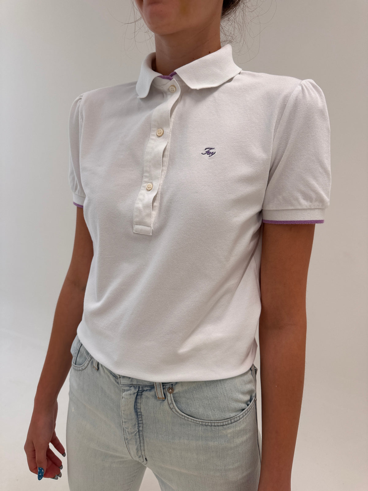 Top polo de brand luxury italian Fay din bumbac excepțional ultra confort