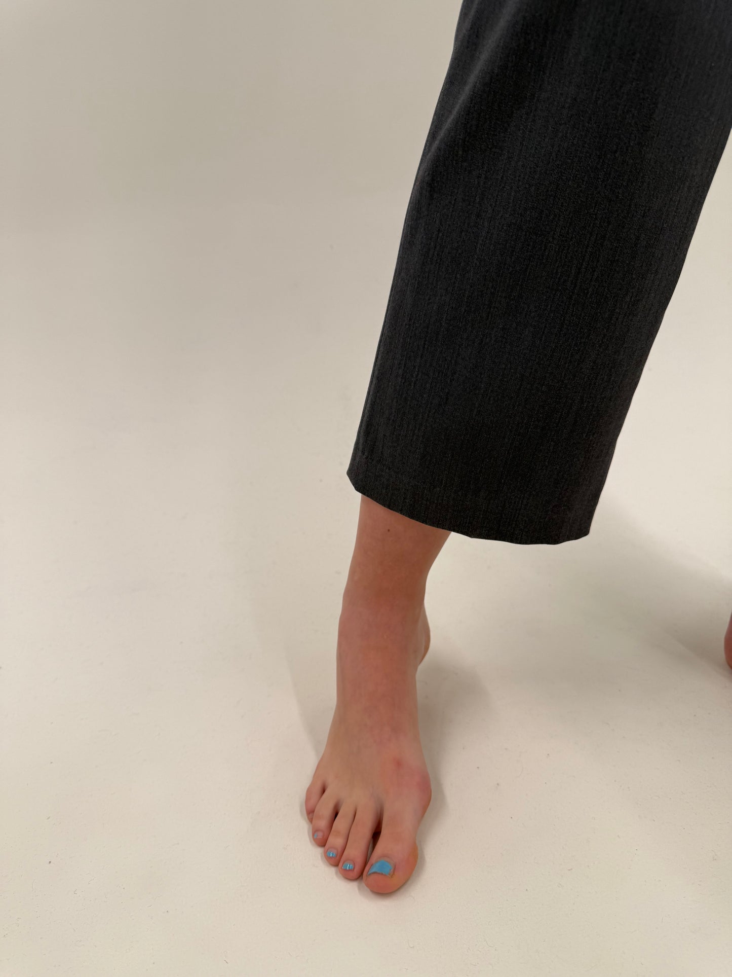 Pantaloni plus size din stofă extrafina confort