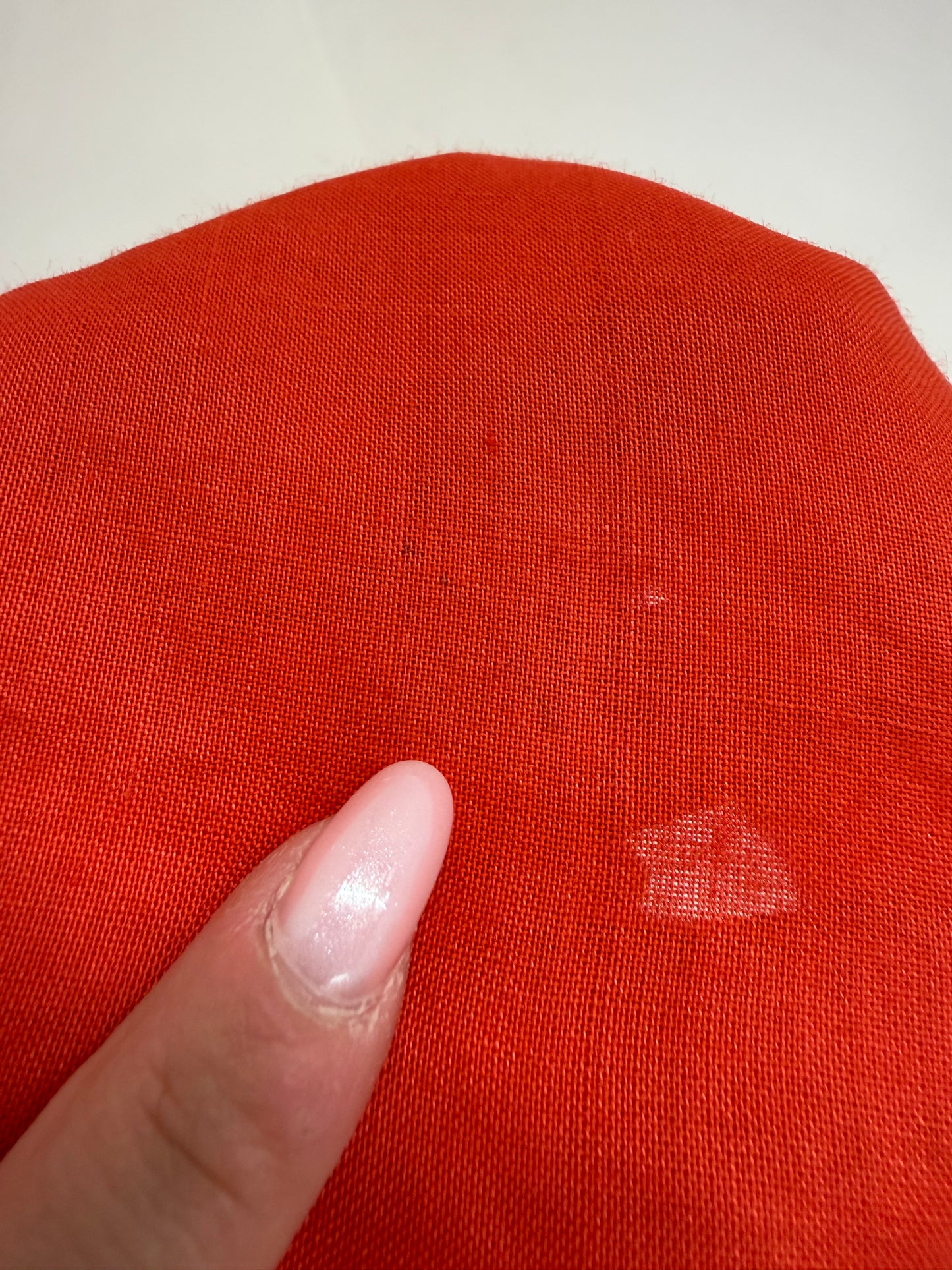 Deux piece de brand luxury italian plus size Elena Miro fire orange din in