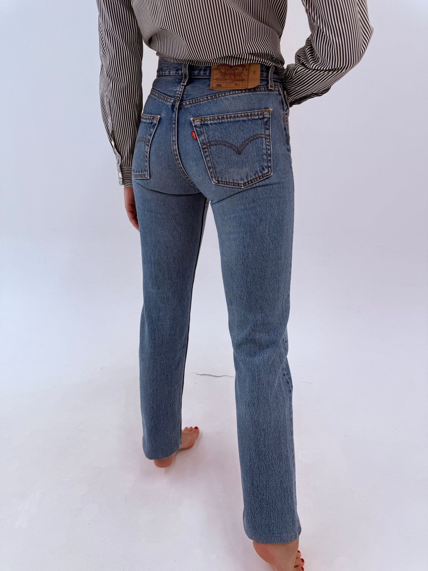 Jeans vintage Levi’s 501 tall classic wash