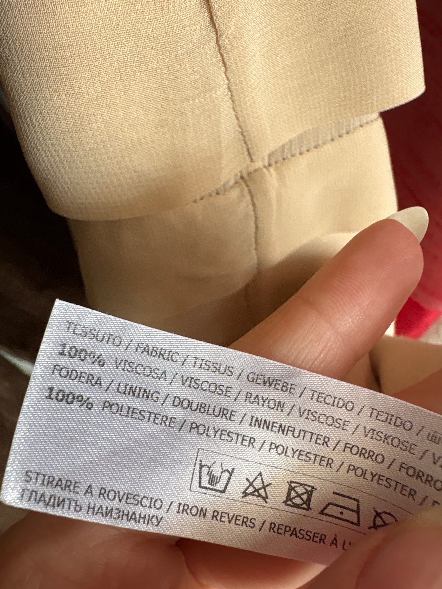 Rochie boho camel de brand super premium italian Twinset de la zi la seară