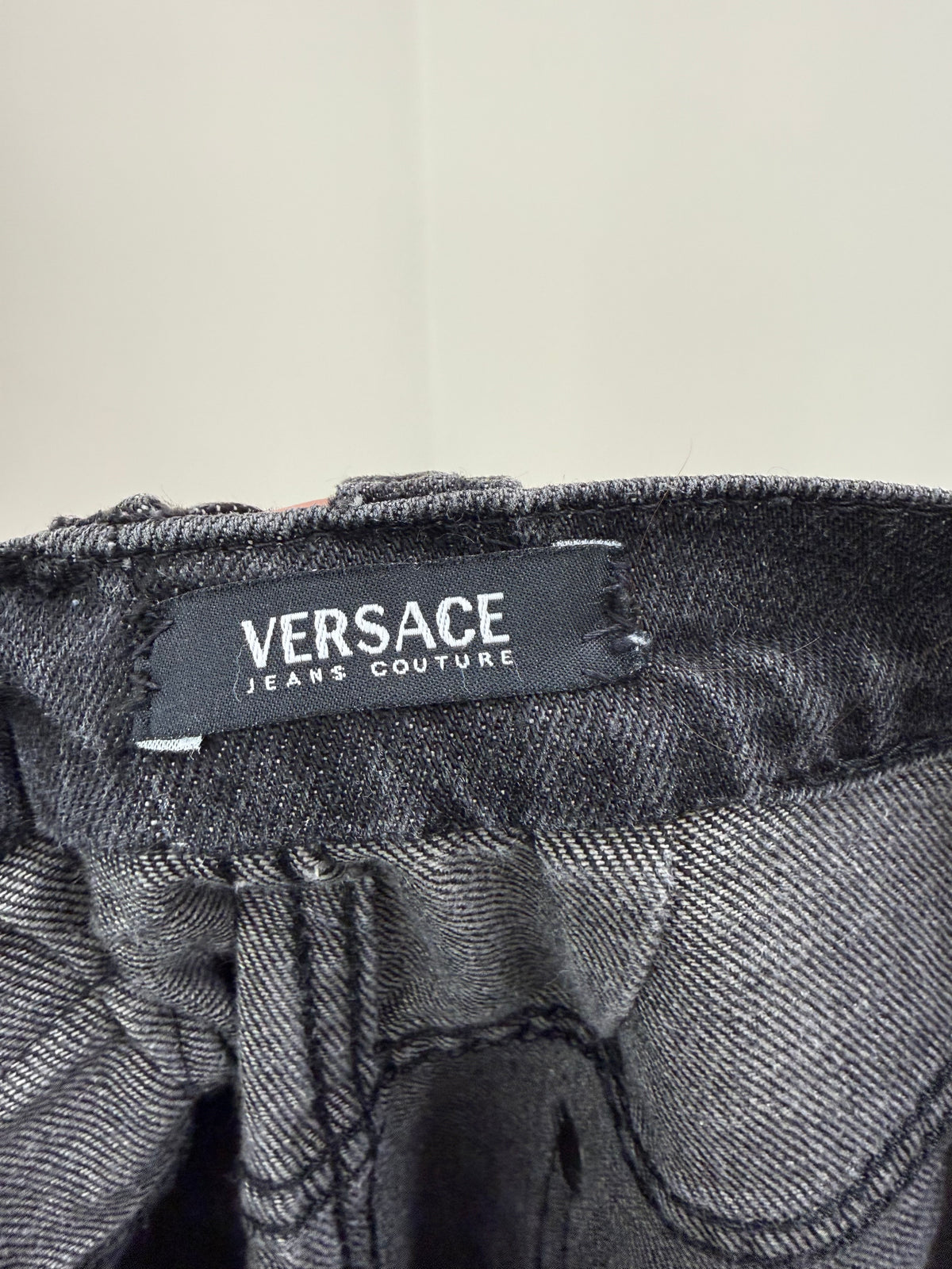 Jeans Versace petite ultra confort gri