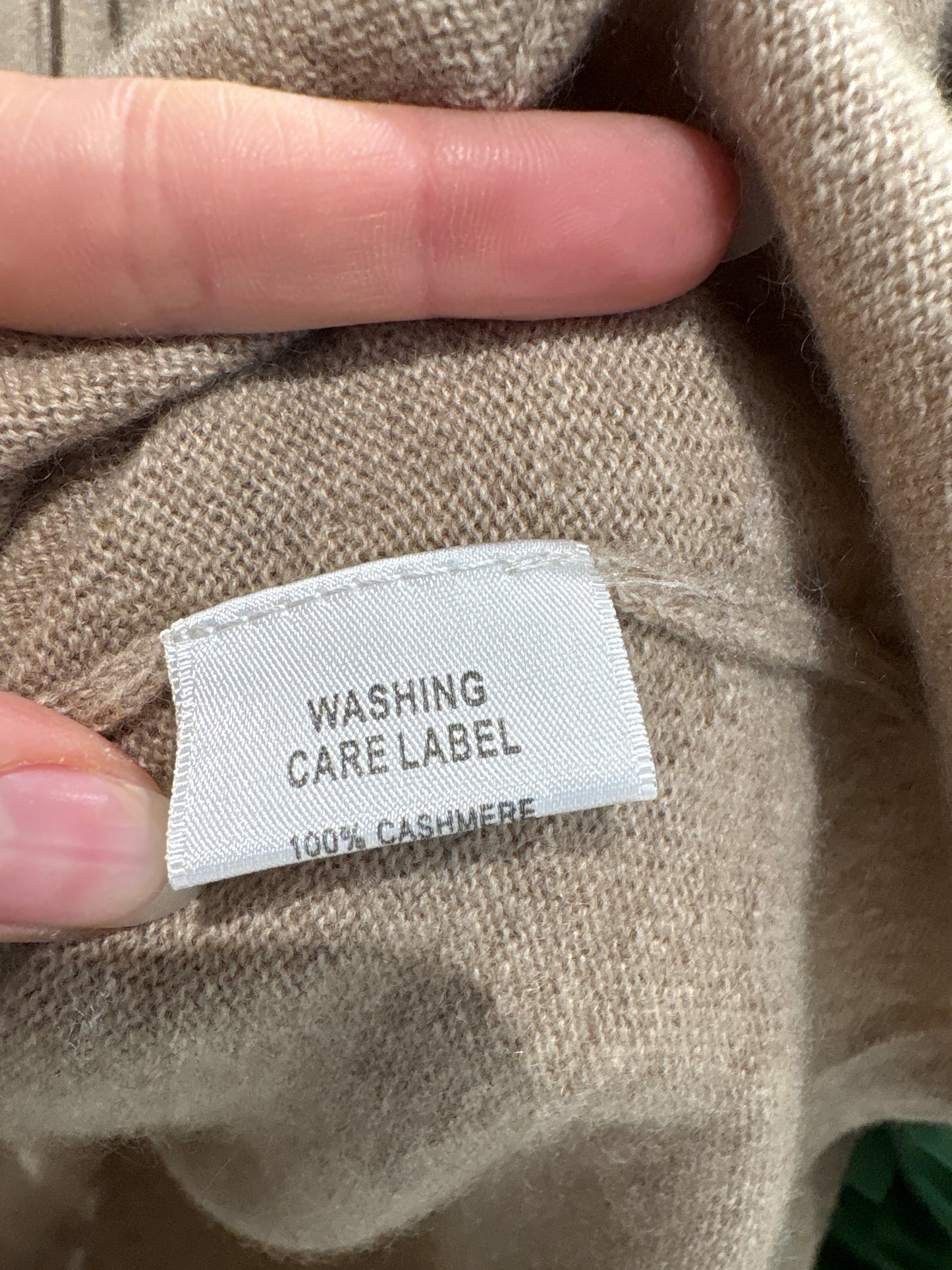 Set camel din cașmir multiply cu pantaloni palazzo și hanorac