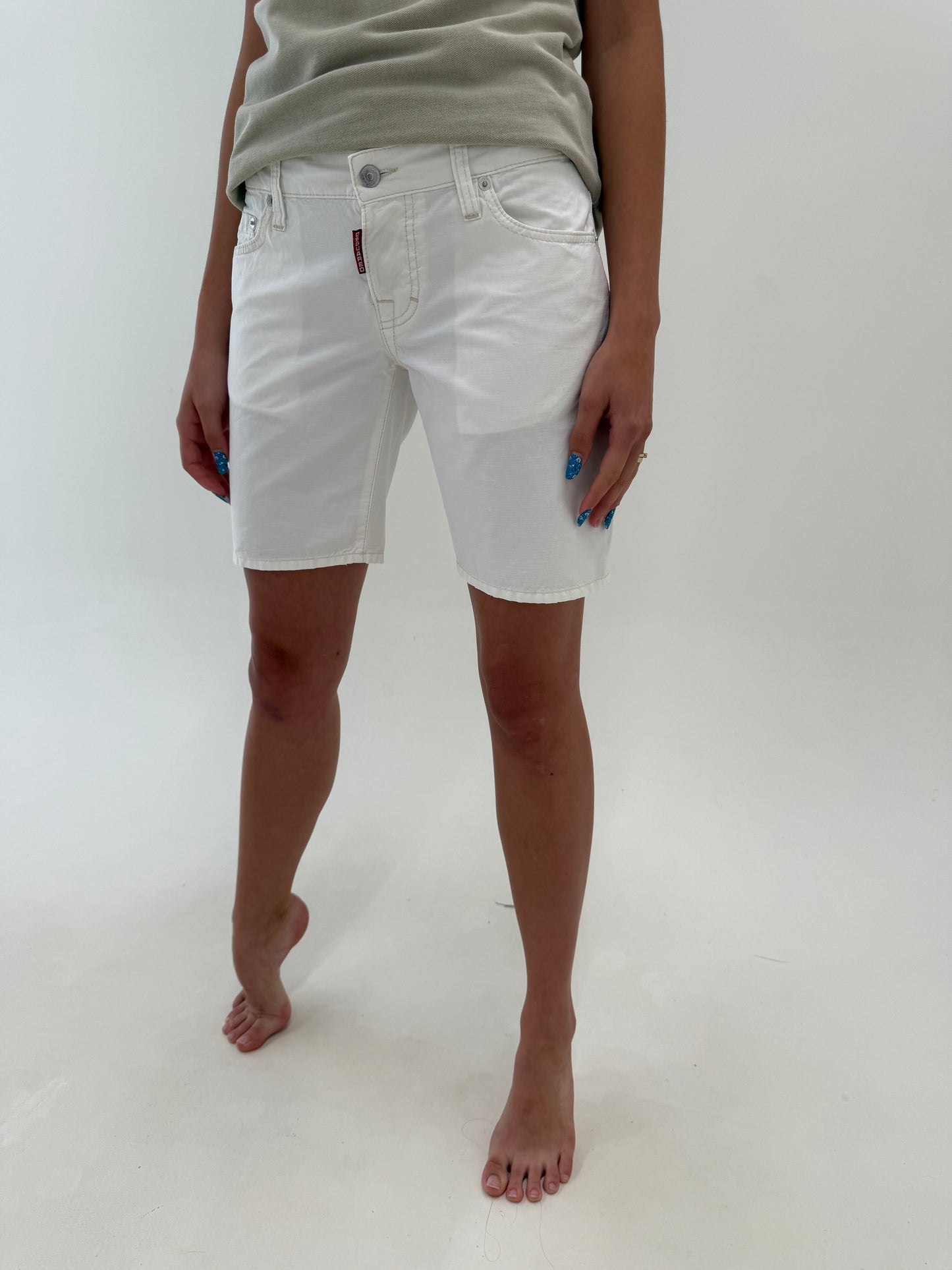 Pantaloni Dsquared din poplin excepțional