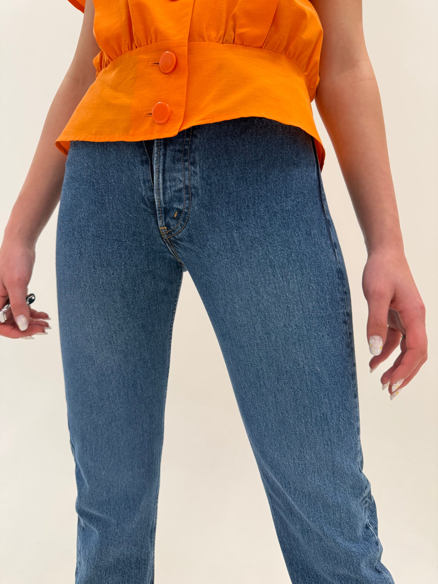 Jeans vintage noi tall straight leg  classic wash