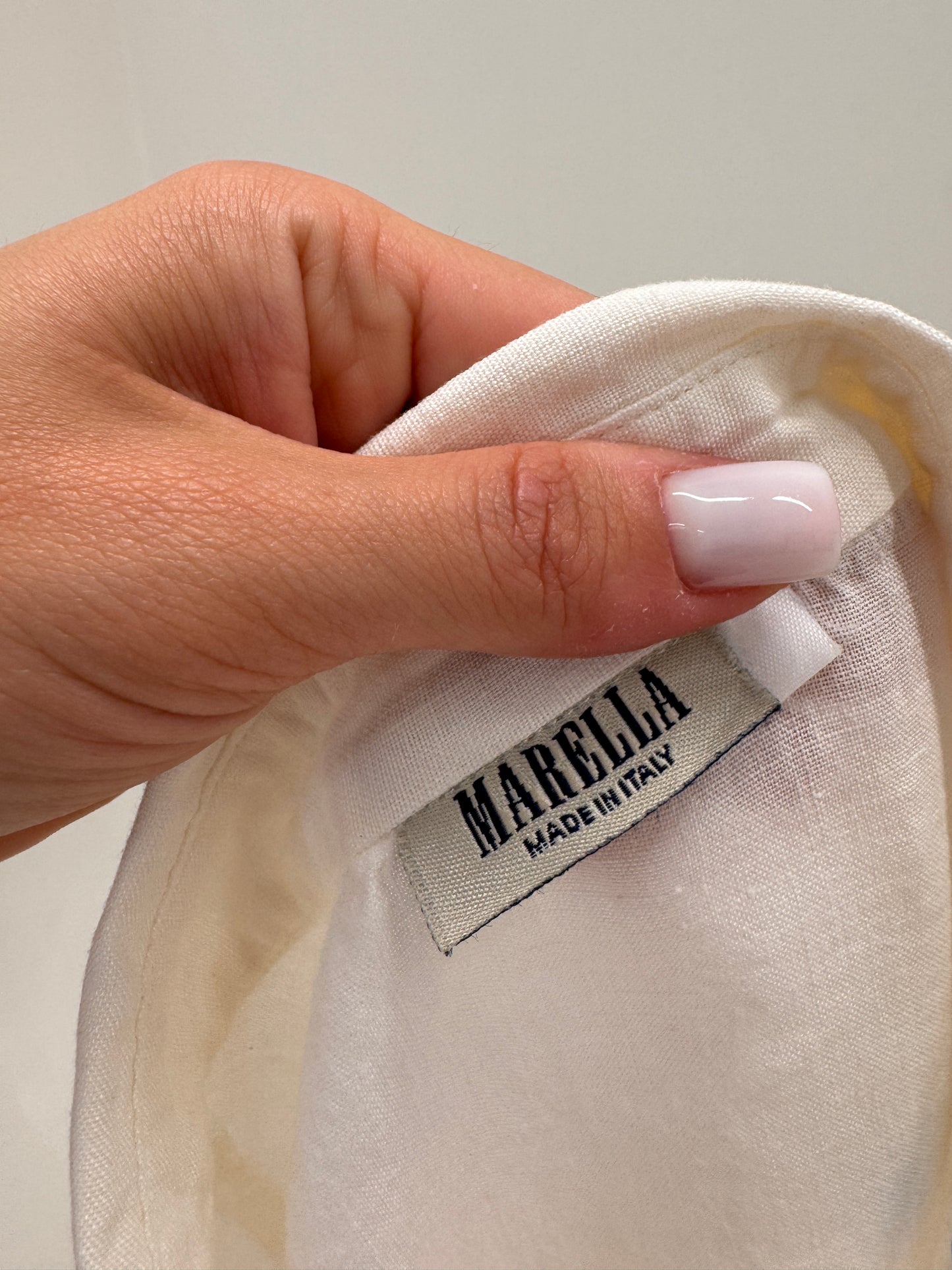 Rochie tip tunica Marella by Max Mara din in excepțional butter yellow