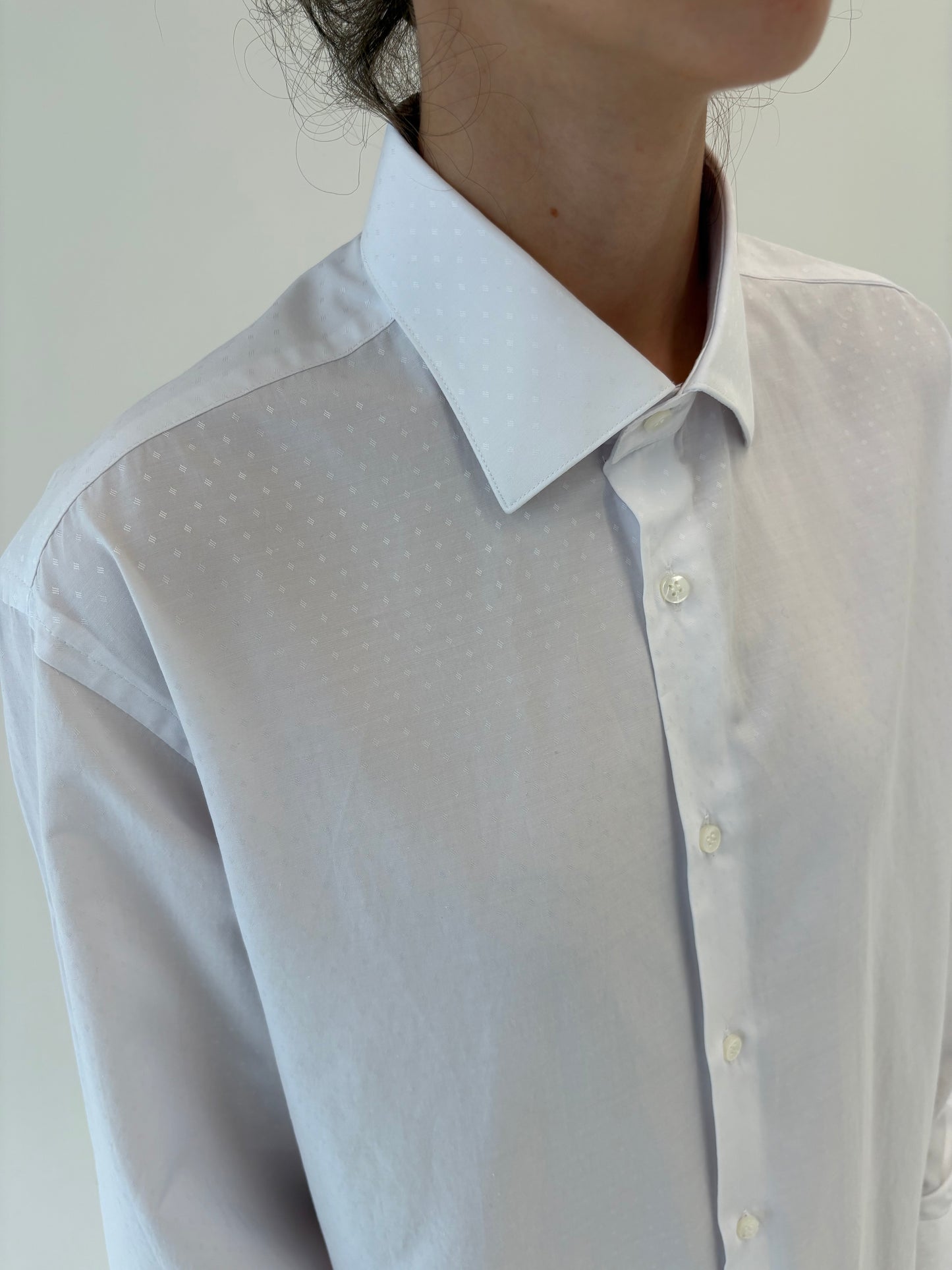 Cămașa premium clasică din poplin de bumbac