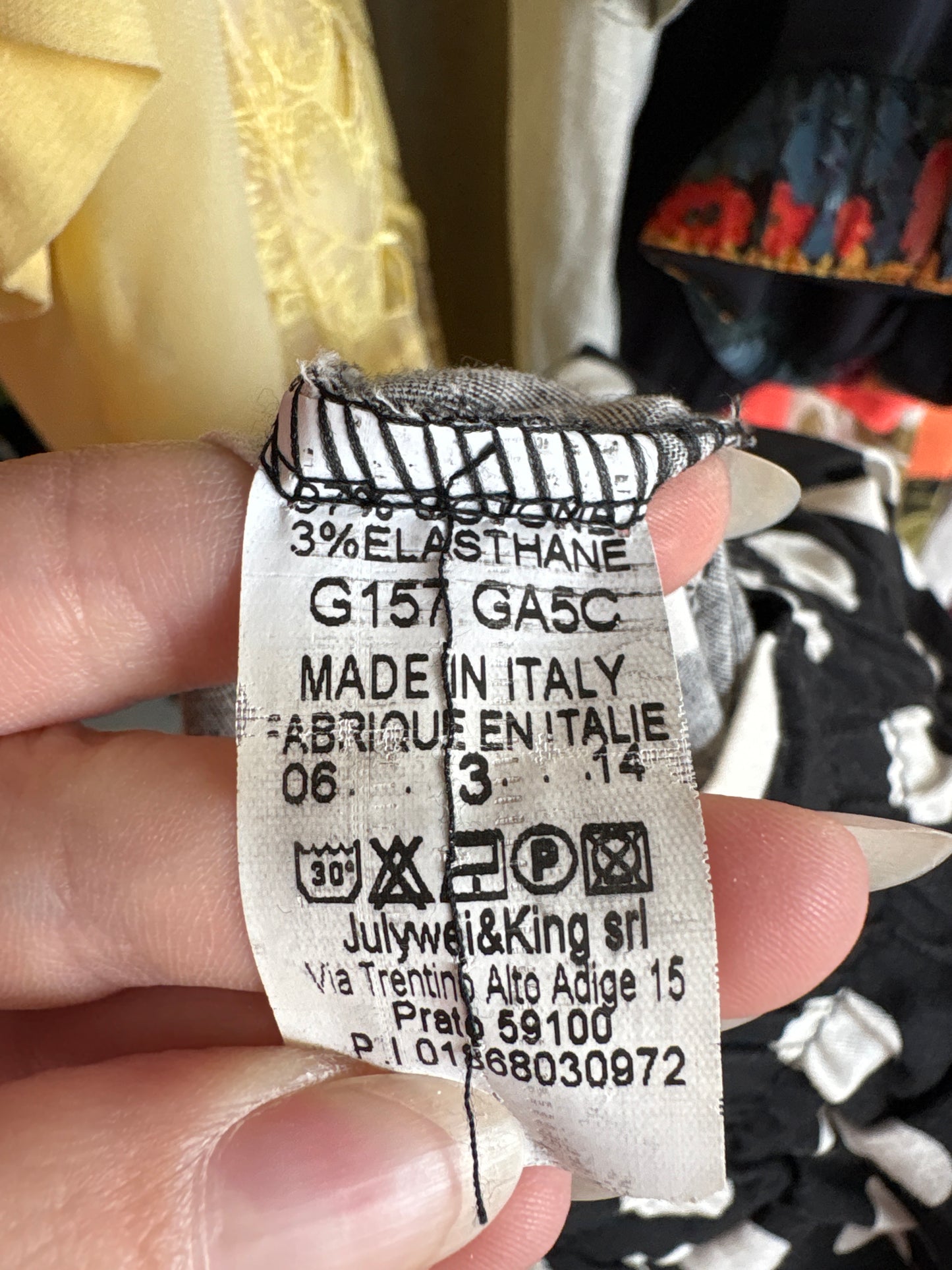 Fustă neagra cu buline din bumbac texturat ultra confort cu talie elastică