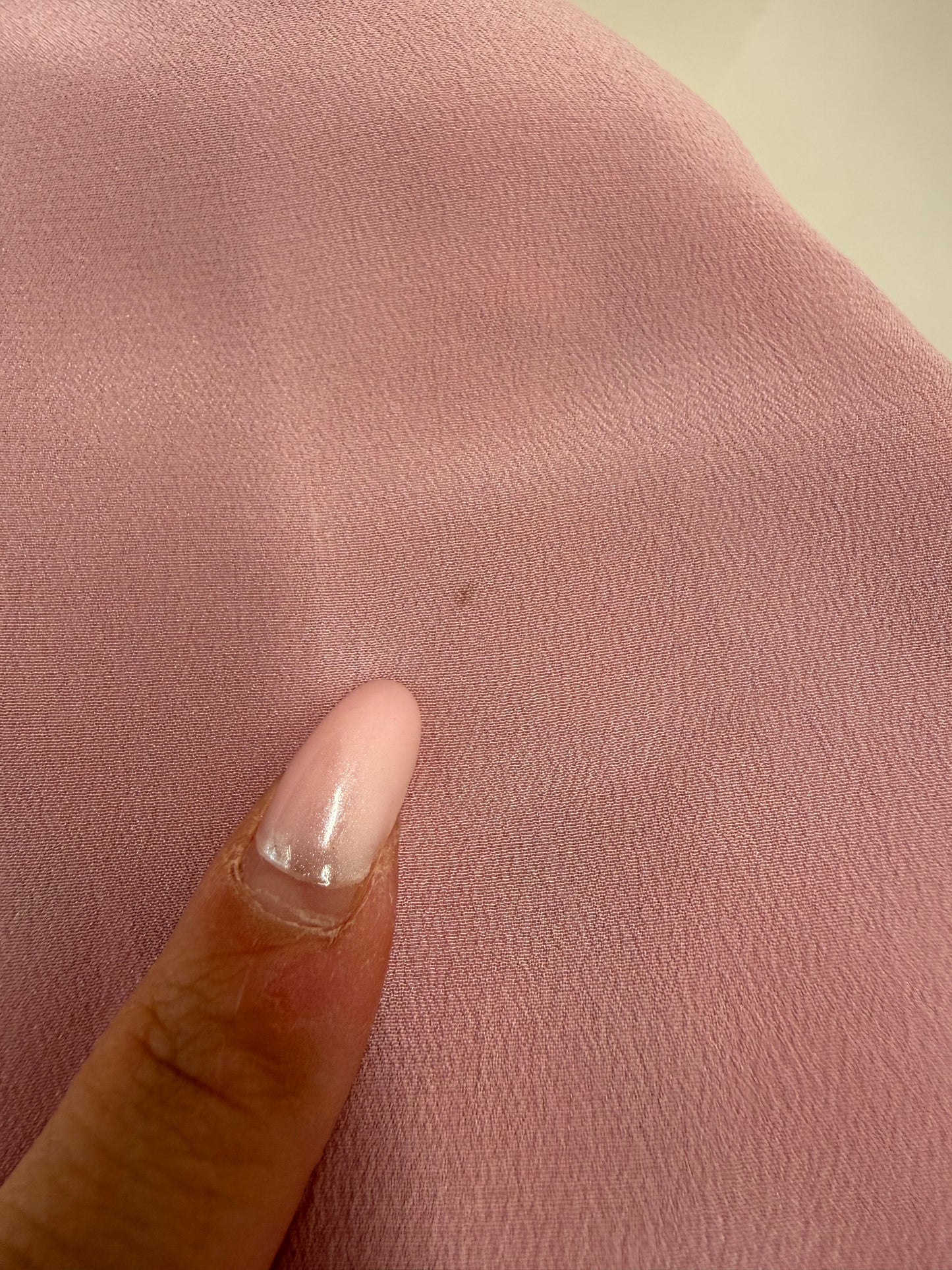Camasa vintage din mătase naturală în croi deosebit dusty powder pink
