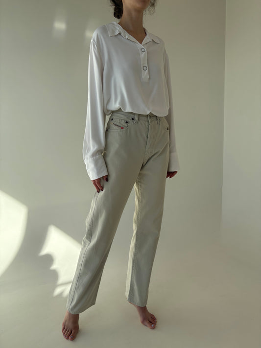 Jeans tall super premium Diesel light nude