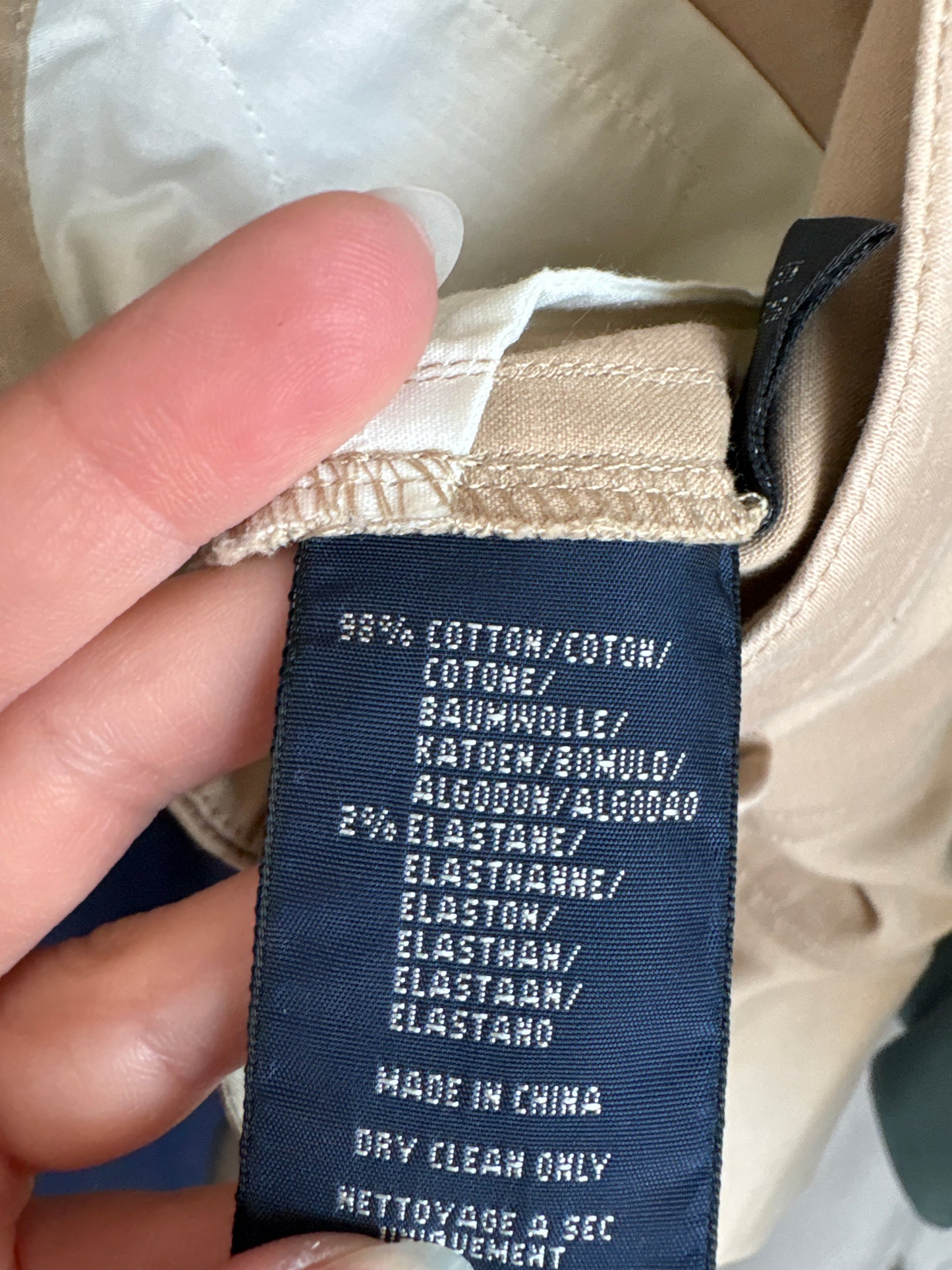 Fustă Ralph Lauren camel ultra luxury de la gama te top din bumbac ultra confort