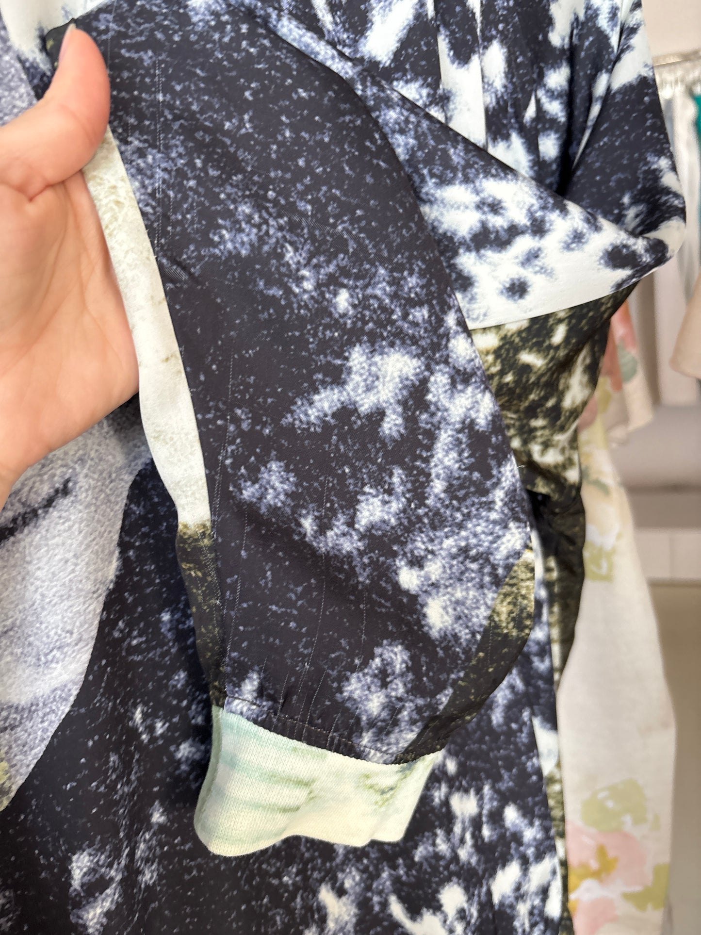 Bomber Diesel de vară super vaporos cu print în culori neutre