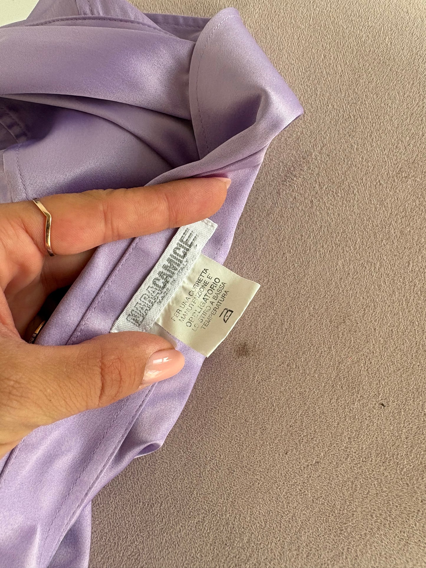 Cămașa de brand luxury italian Nara Camicie satinata