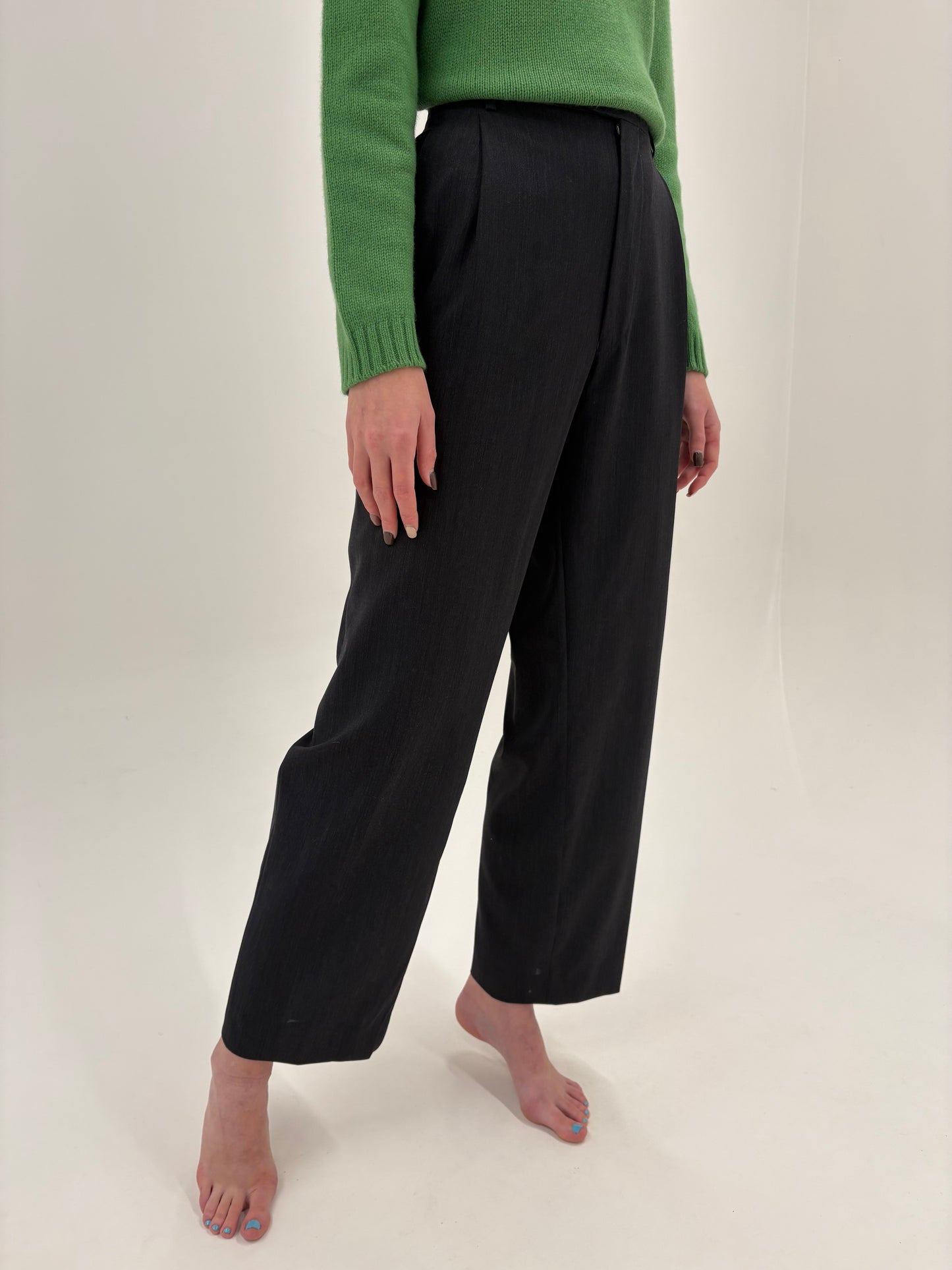 Pantaloni luxury Zegna din lana extrafina ‘high performance’