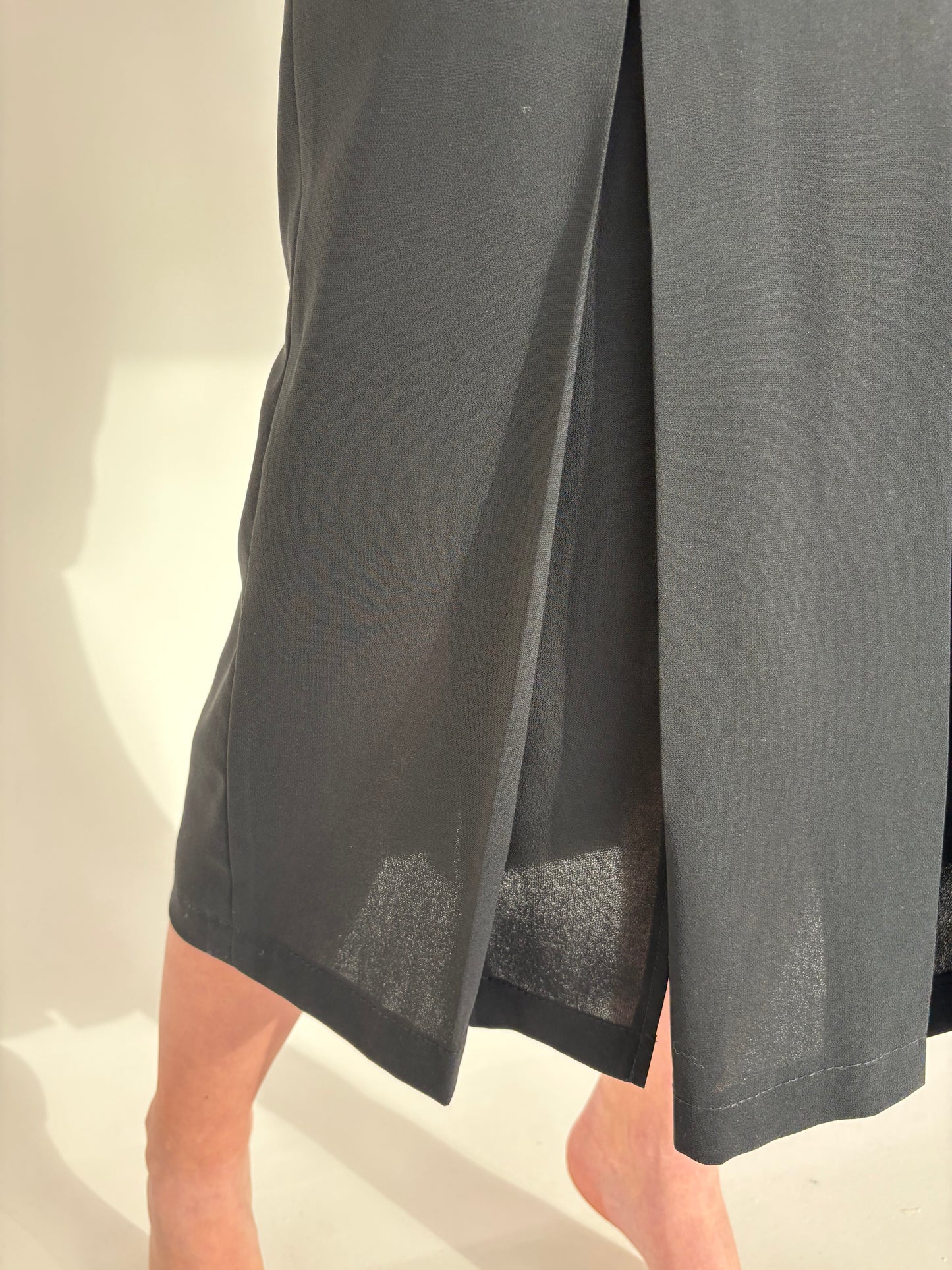 Fustă luxury maxi neagră Madeleine de la zi la seară