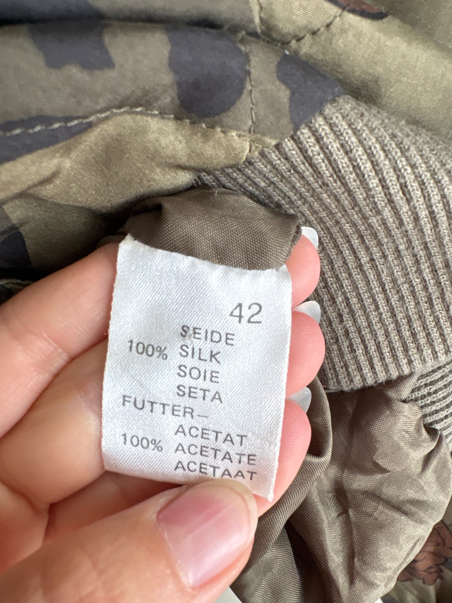 Set de brand premium din mătase naturală cu bomber și fustă maxi