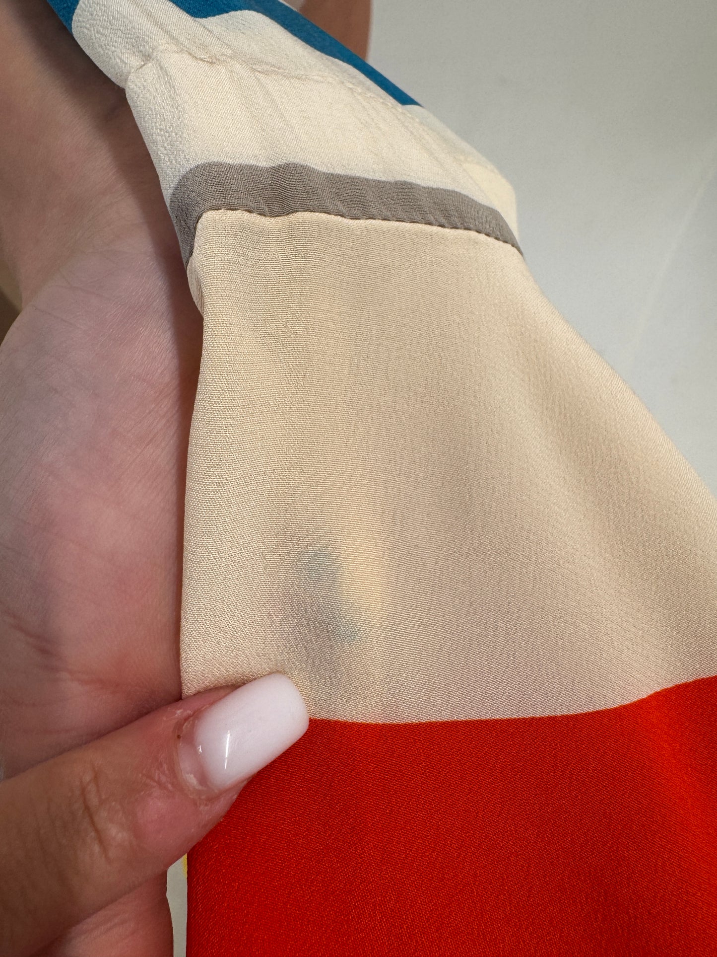 Rochie maxi Marc Jacobs din mătase naturală din mătase naturală în dungi