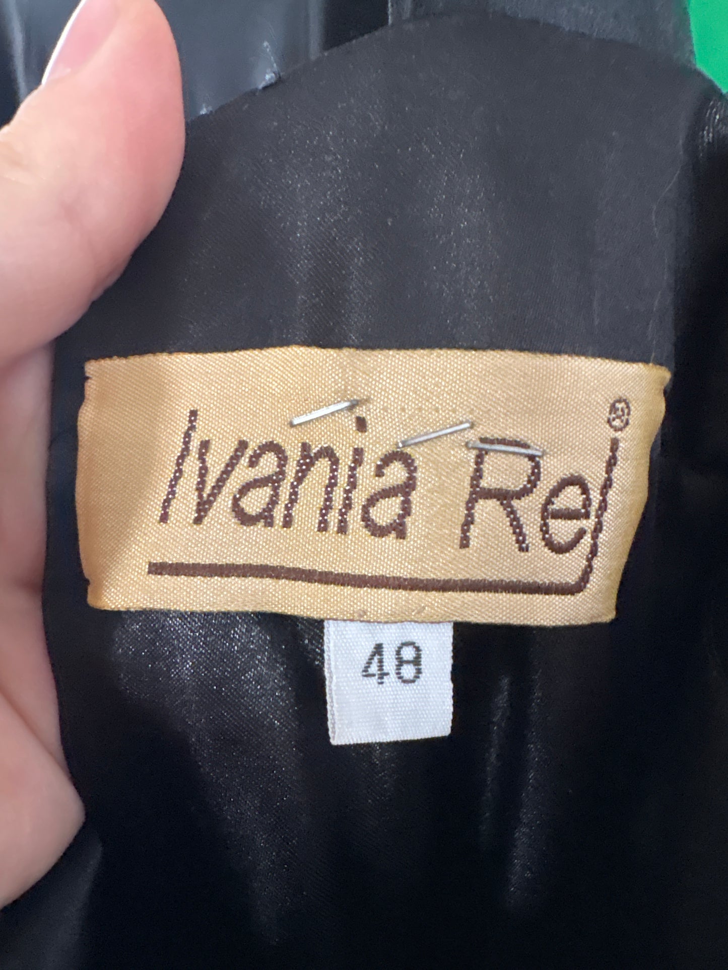 LBD vintage couture mermaid din mătase naturală cu aplicații manuale