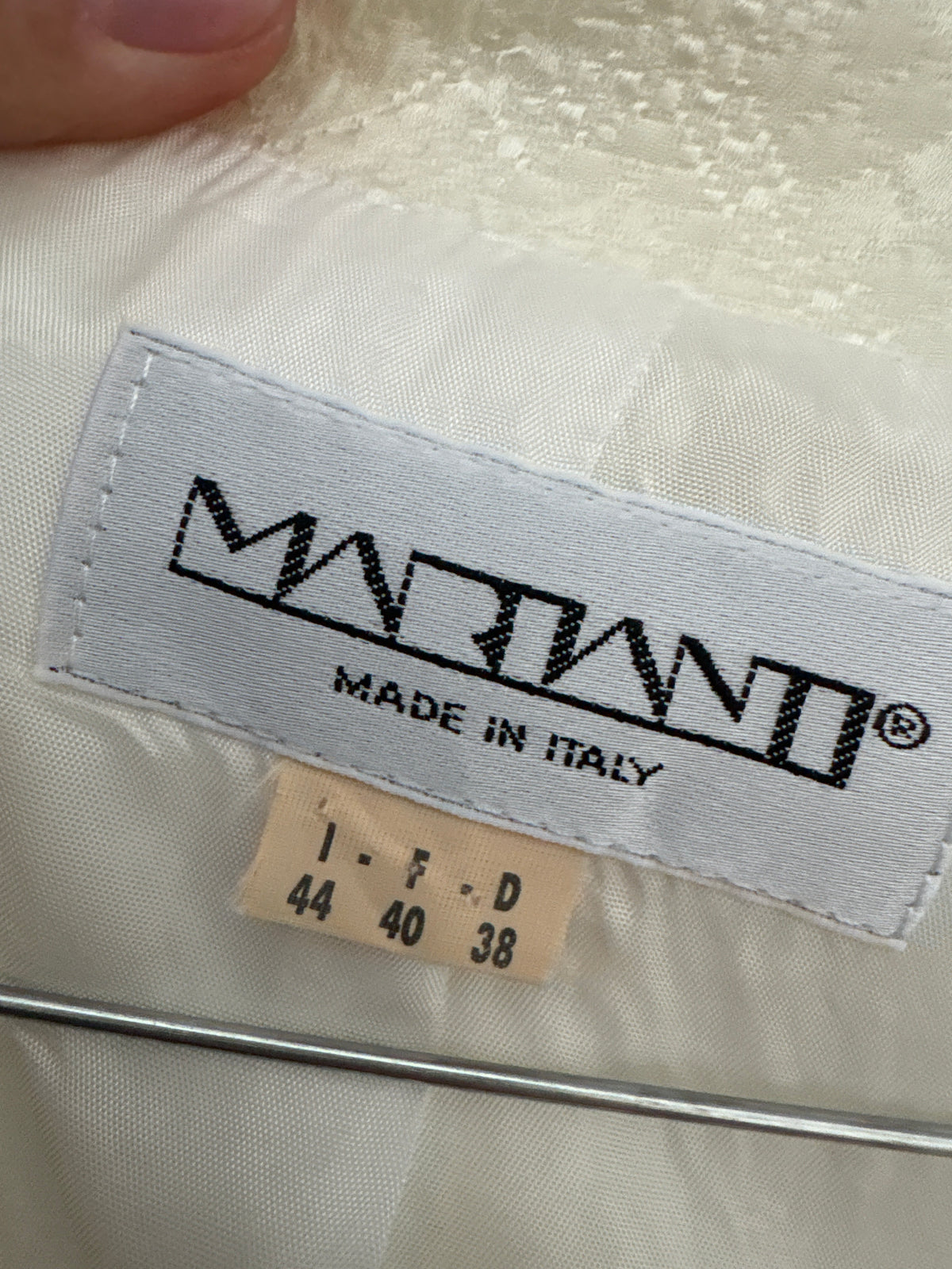 Sacou elegant high end italian din brocart excepțional ușor perlat