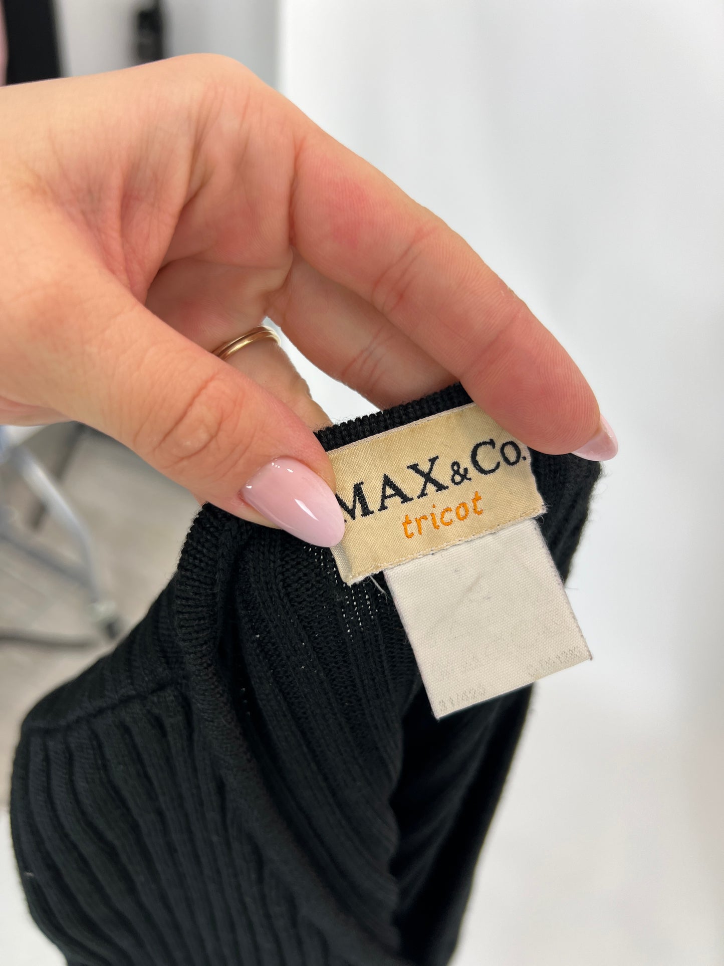 Vestă Max&Co by Max Mara din lana extrafina ribbed