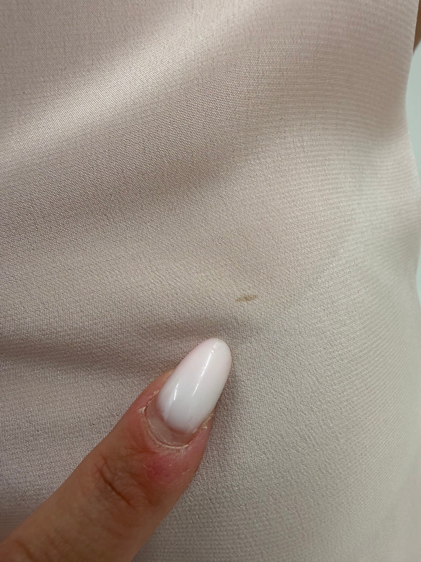 Top powder Pink din mătase naturală în croi minimalist